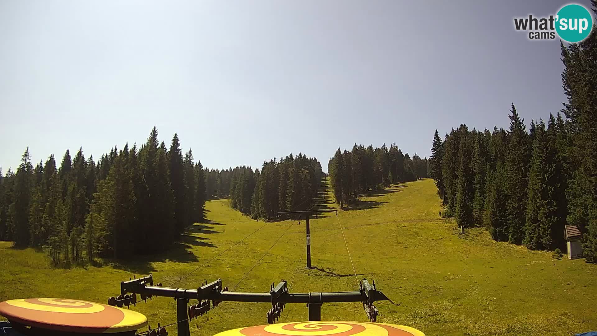 Skijalište Rogla web kamera Ostruščica proga 1 in 2