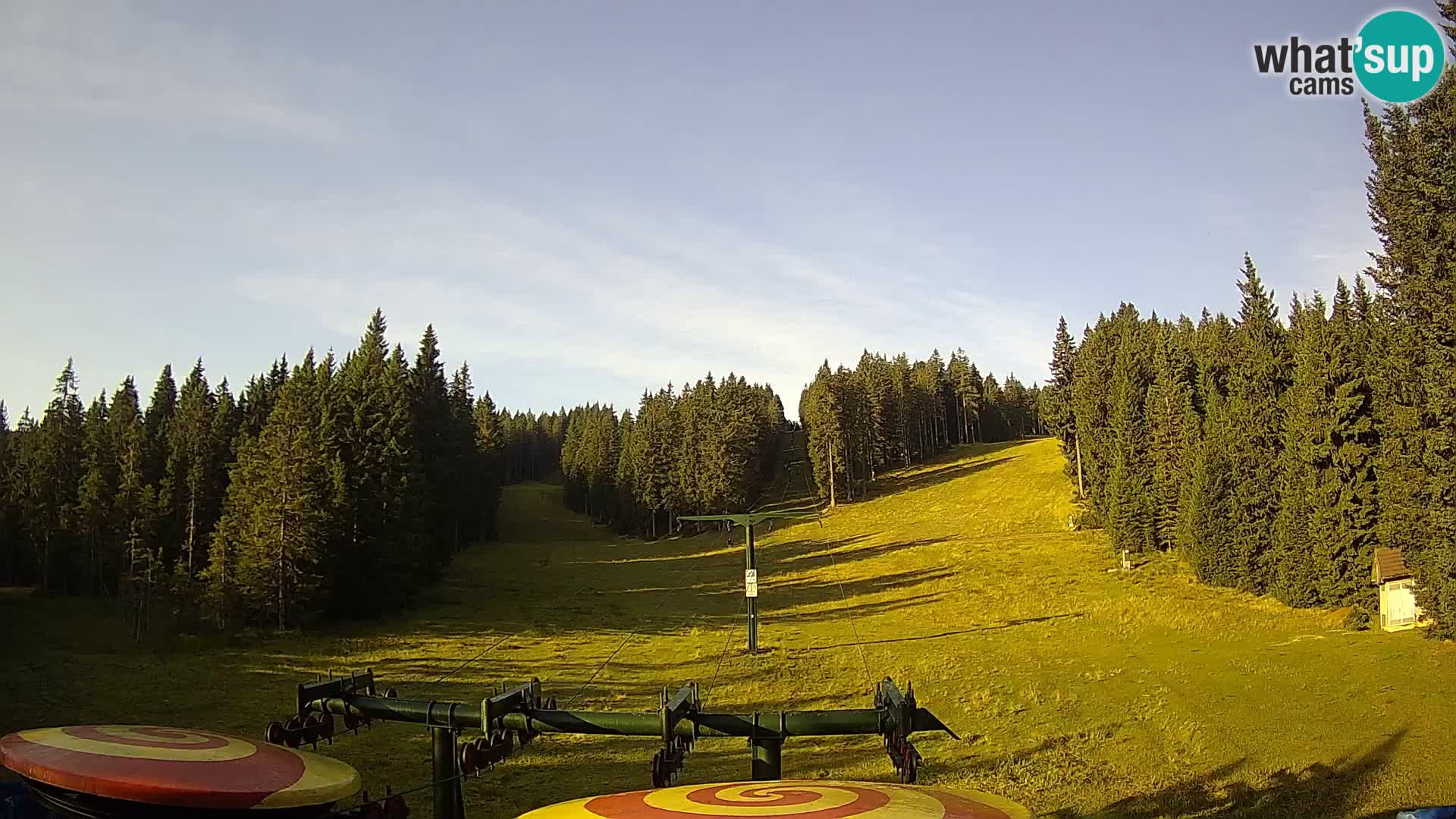 Skijalište Rogla web kamera Ostruščica proga 1 in 2