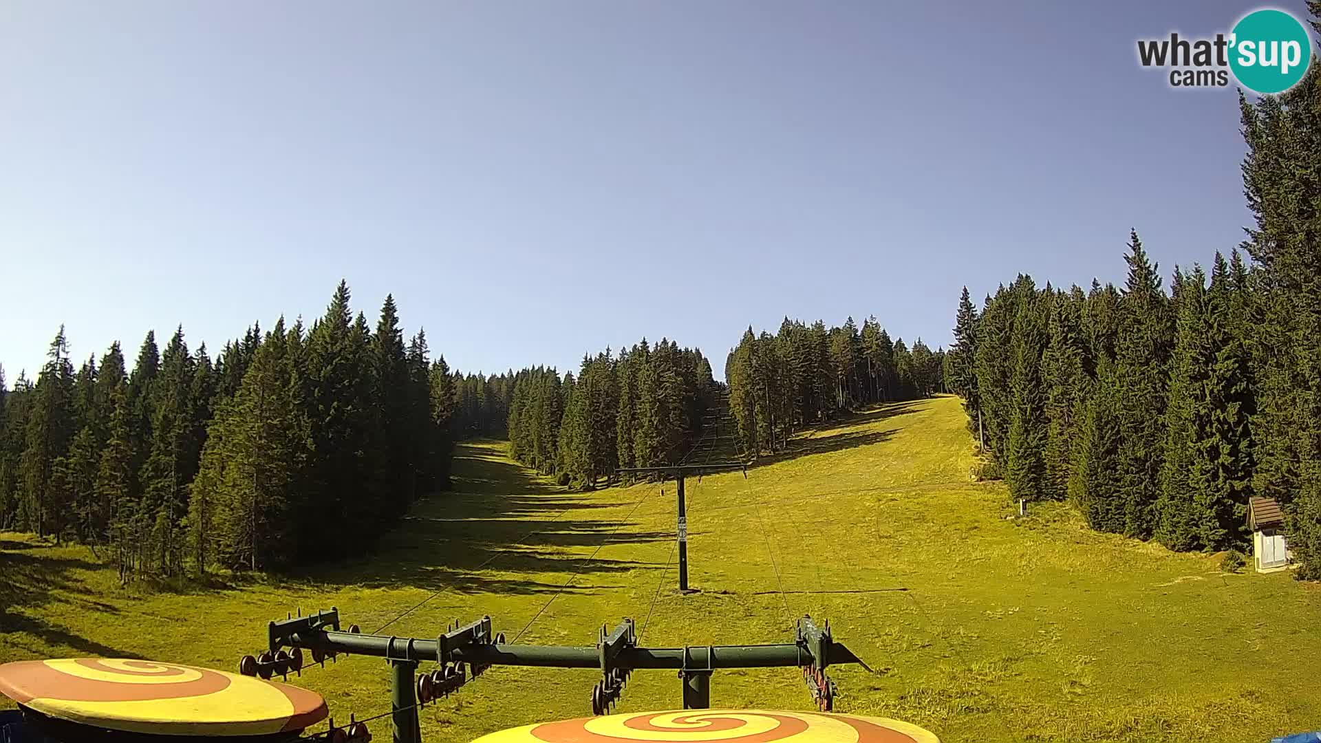Station de ski Rogla Webcam Ostruščica pistes 1 et 2