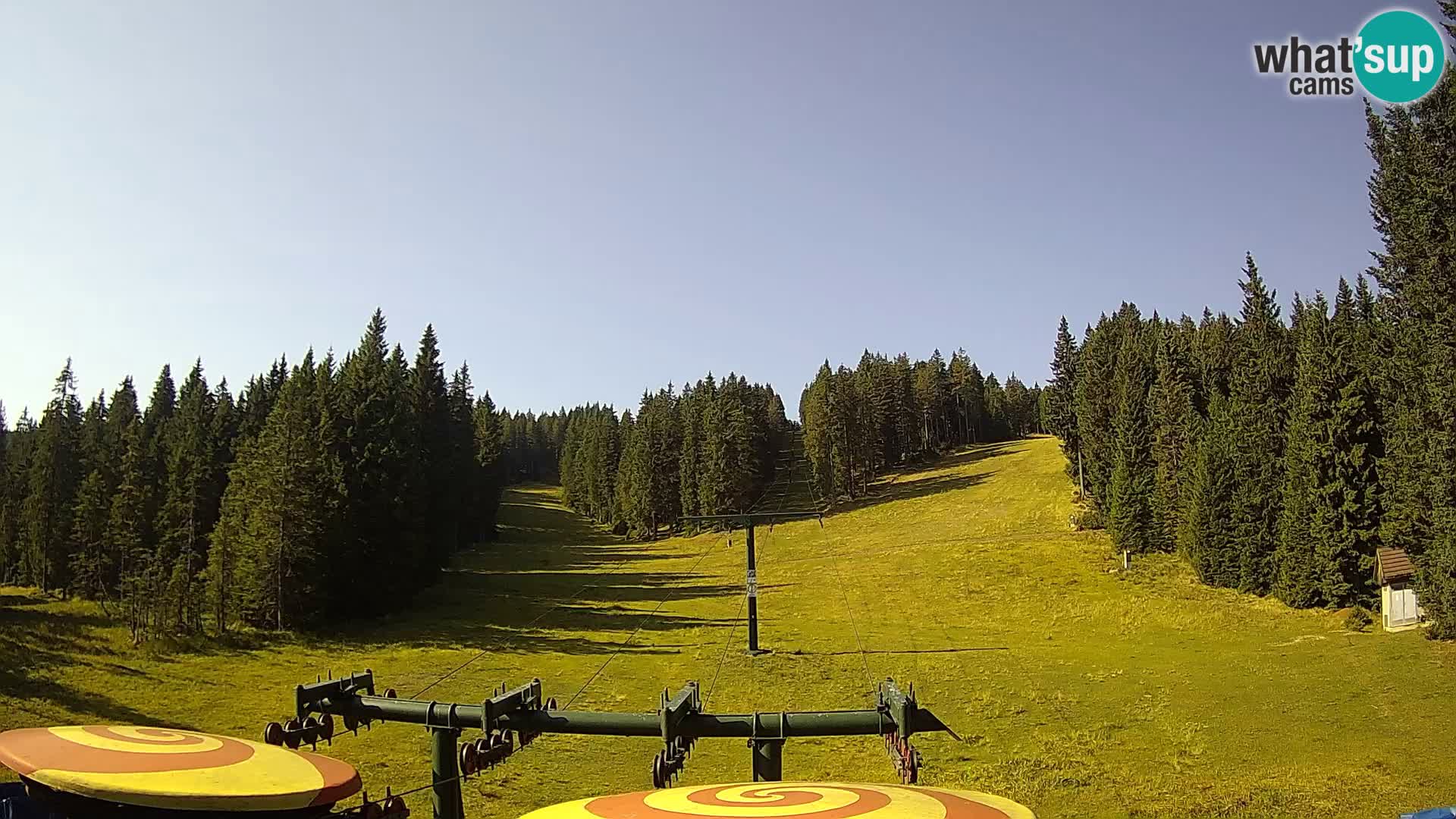 Estación de esquí Rogla Webcam Ostruščica pistas 1 y 2