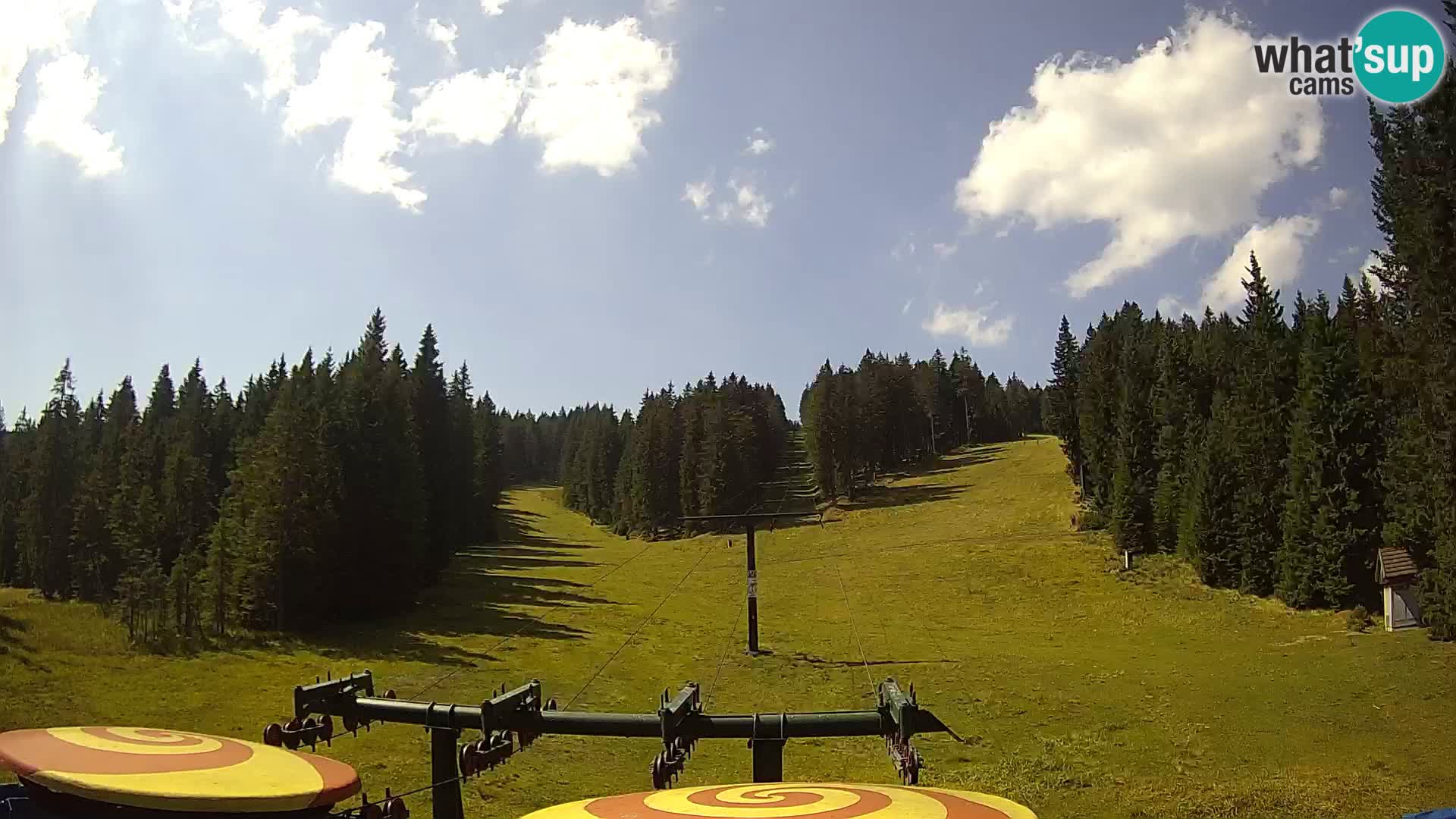 Skijalište Rogla web kamera Ostruščica proga 1 in 2