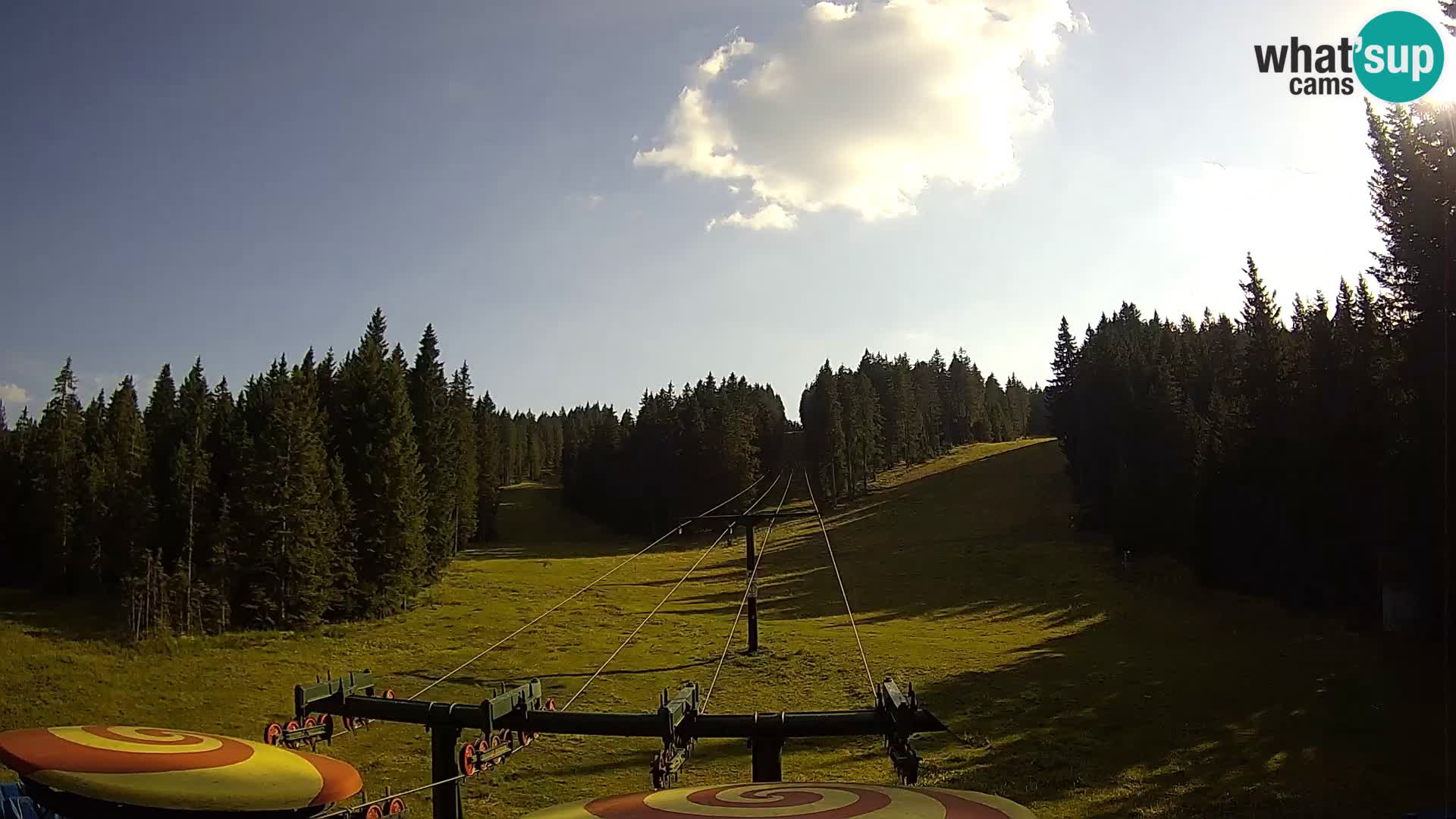 Skijalište Rogla web kamera Ostruščica proga 1 in 2