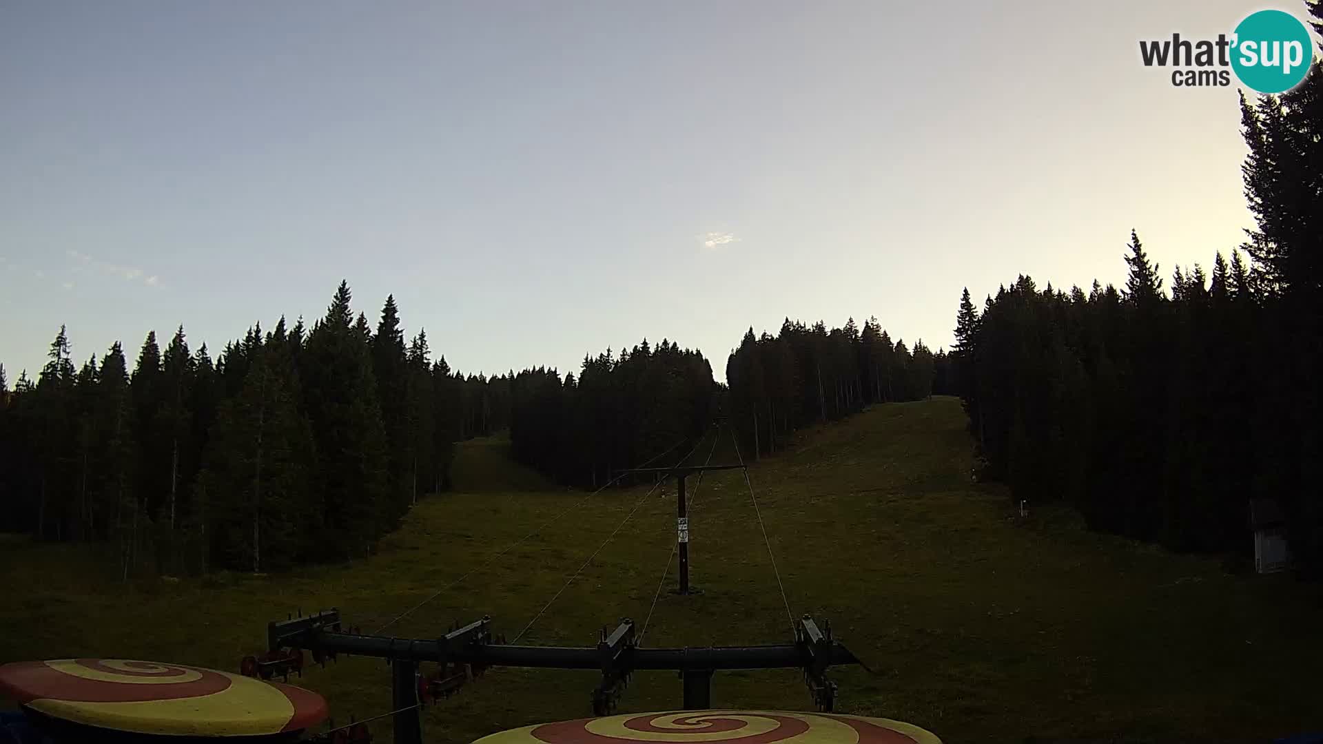 Skigebiet Rogla Webcam Ostruščica Piste 1 und 2