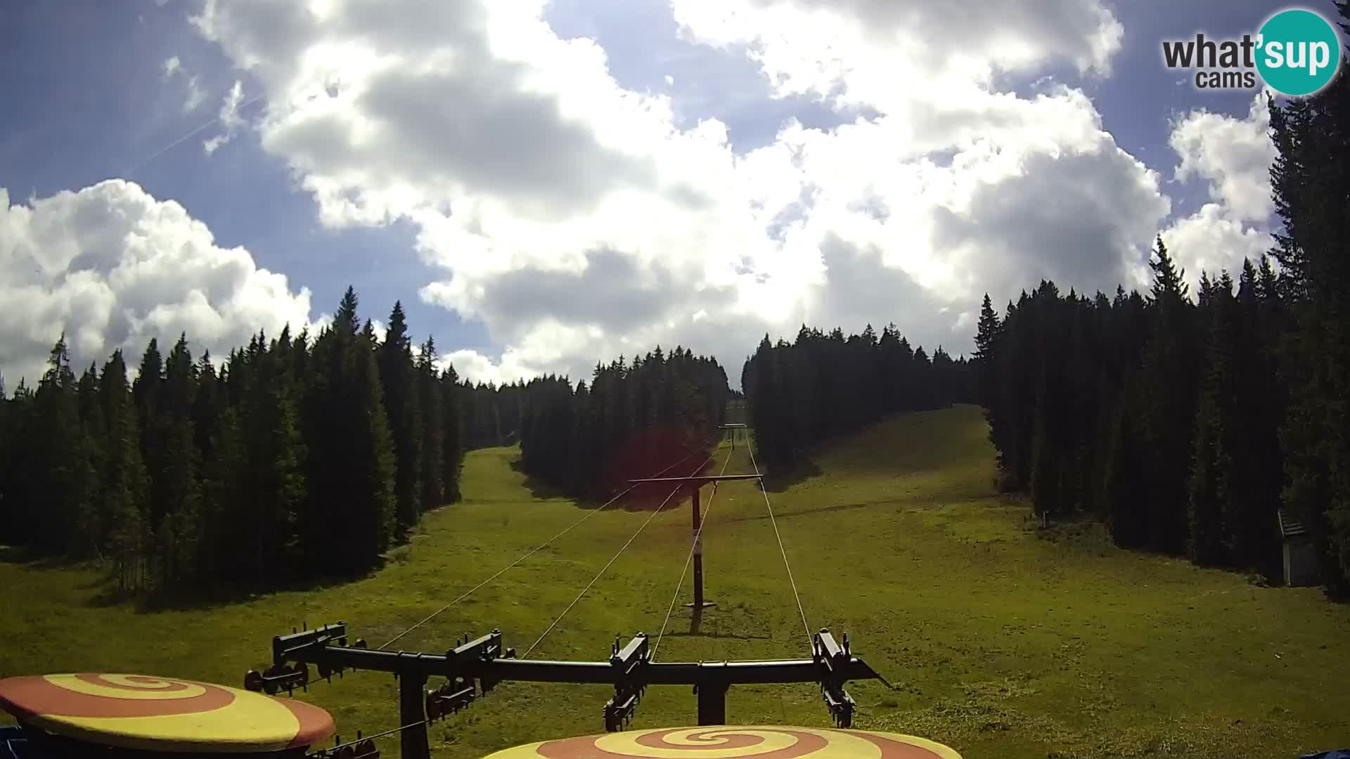 Station de ski Rogla Webcam Ostruščica pistes 1 et 2