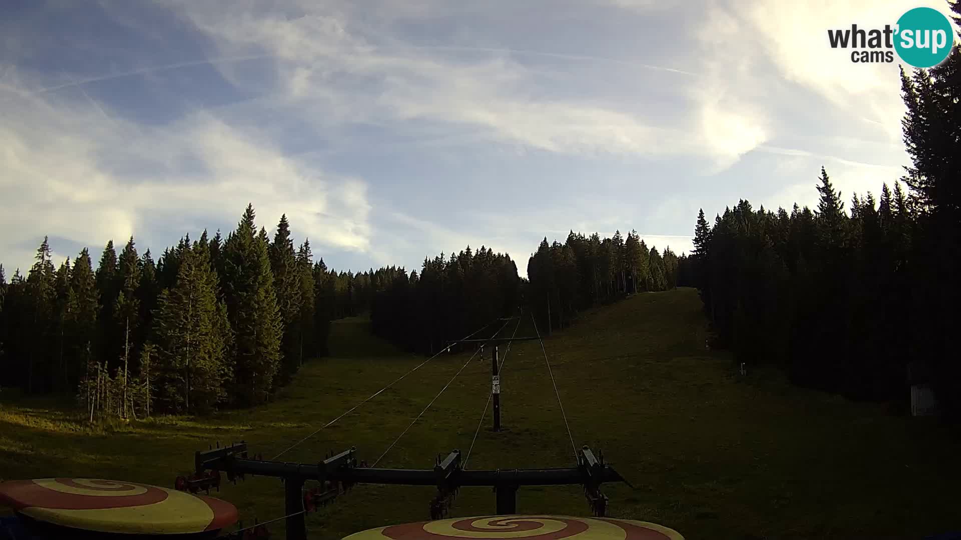 Estación de esquí Rogla Webcam Ostruščica pistas 1 y 2