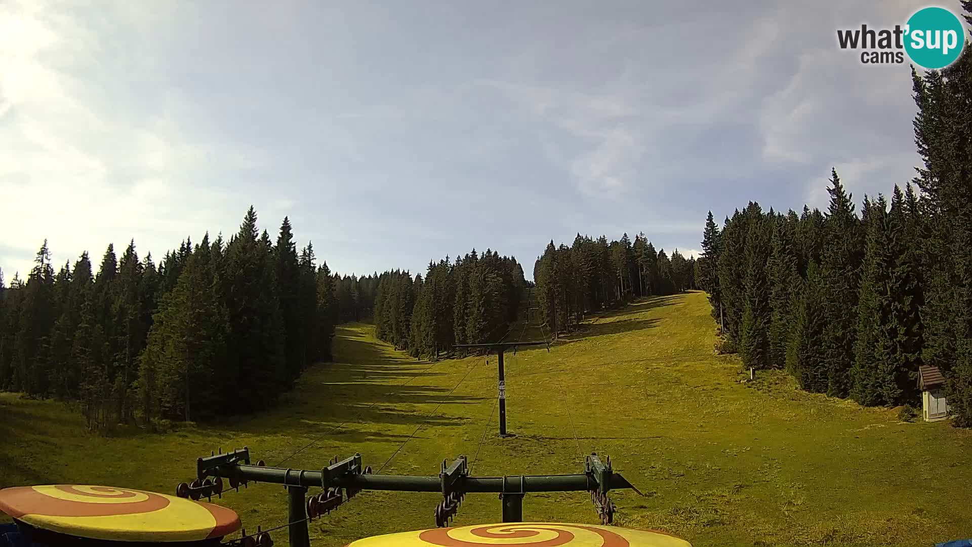 Skigebiet Rogla Webcam Ostruščica Piste 1 und 2