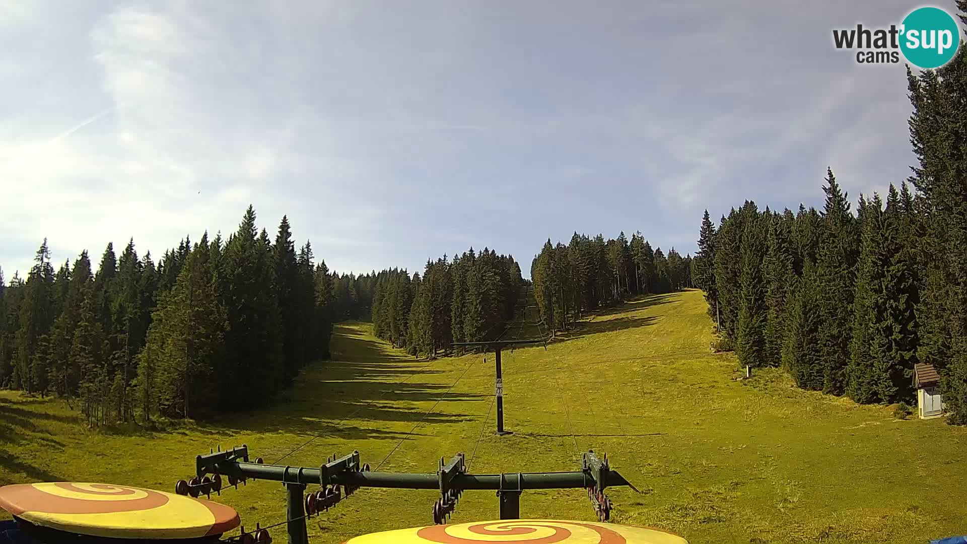 Skigebiet Rogla Webcam Ostruščica Piste 1 und 2