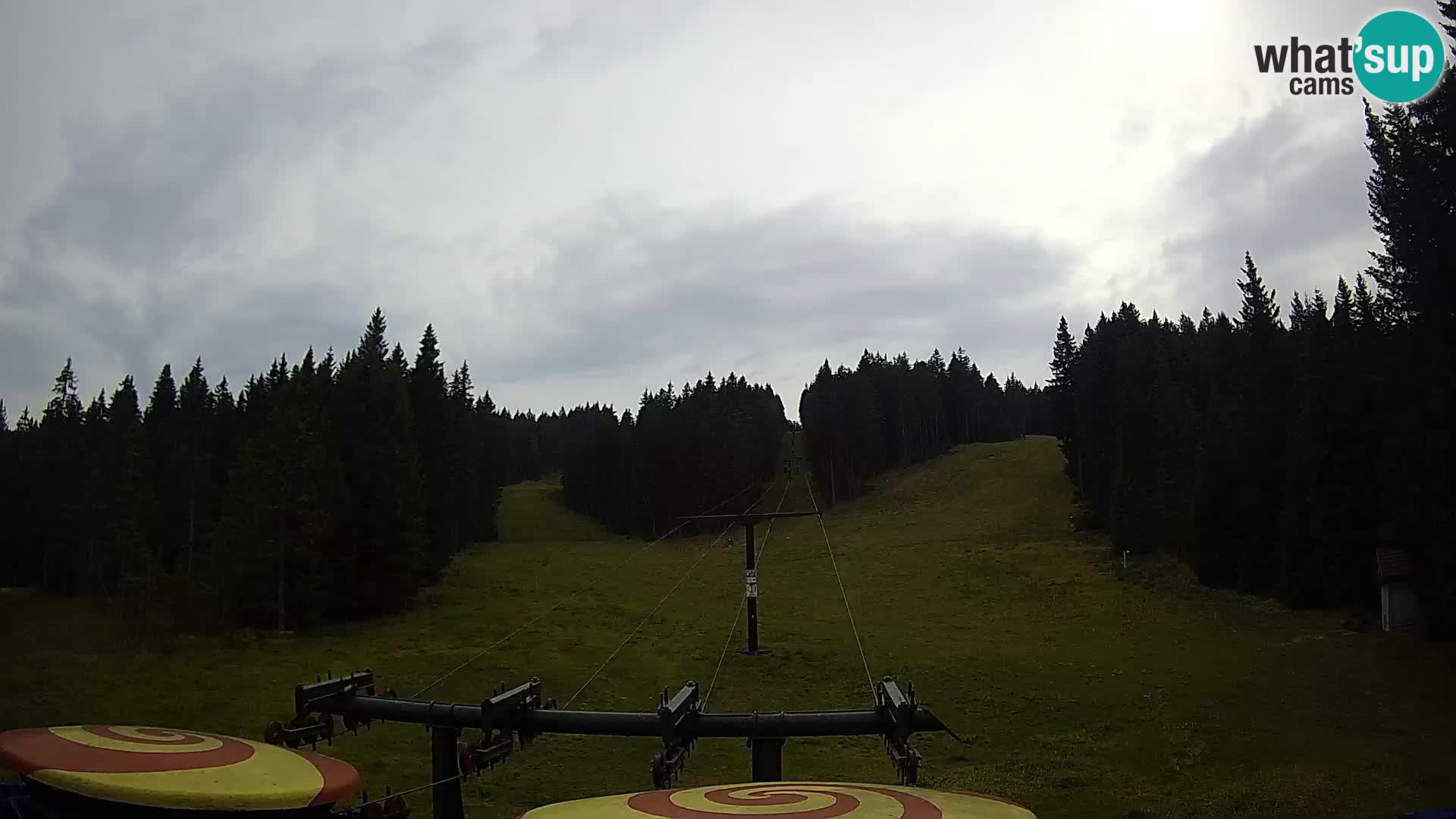 Skijalište Rogla web kamera Ostruščica proga 1 in 2