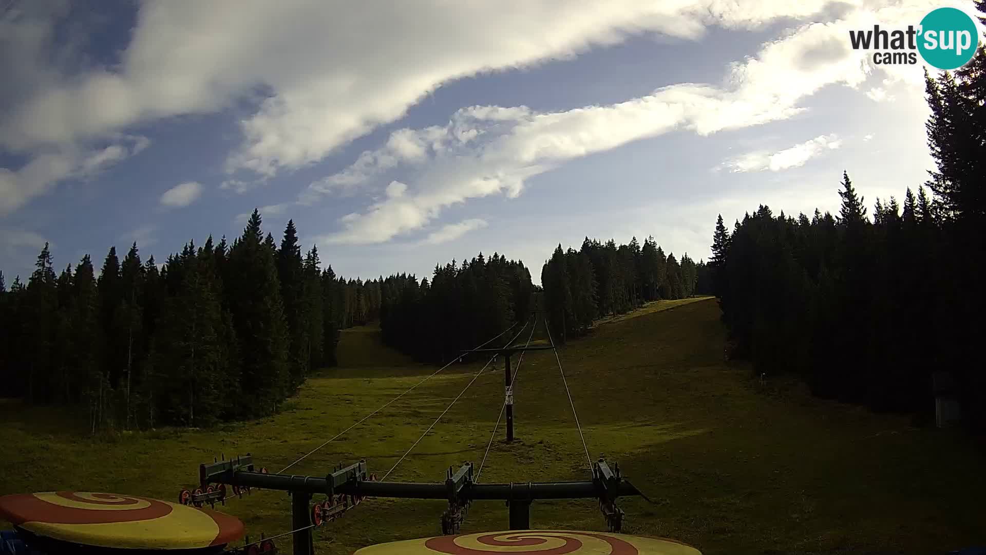 Comprensorio sciistico Rogla Webcam live Ostruščica piste 1 e 2