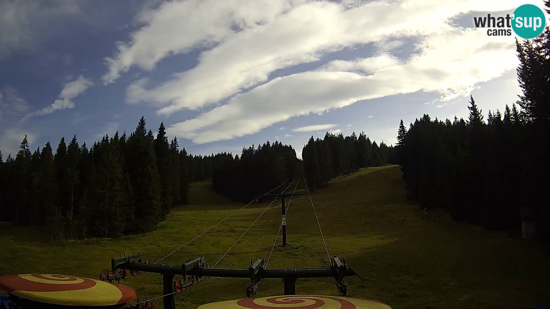 Estación de esquí Rogla Webcam Ostruščica pistas 1 y 2