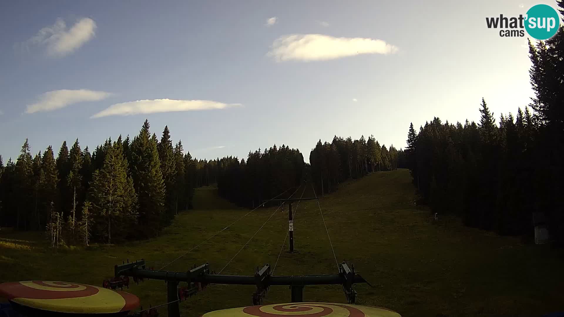 Comprensorio sciistico Rogla Webcam live Ostruščica piste 1 e 2