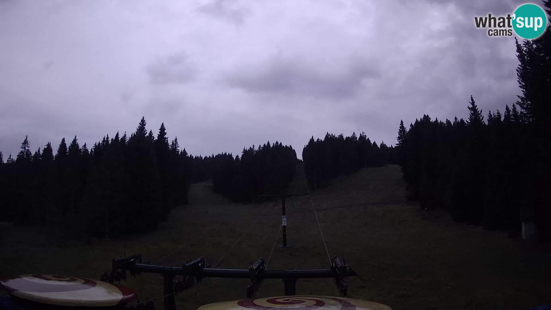 Skigebiet Rogla Webcam Ostruščica Piste 1 und 2