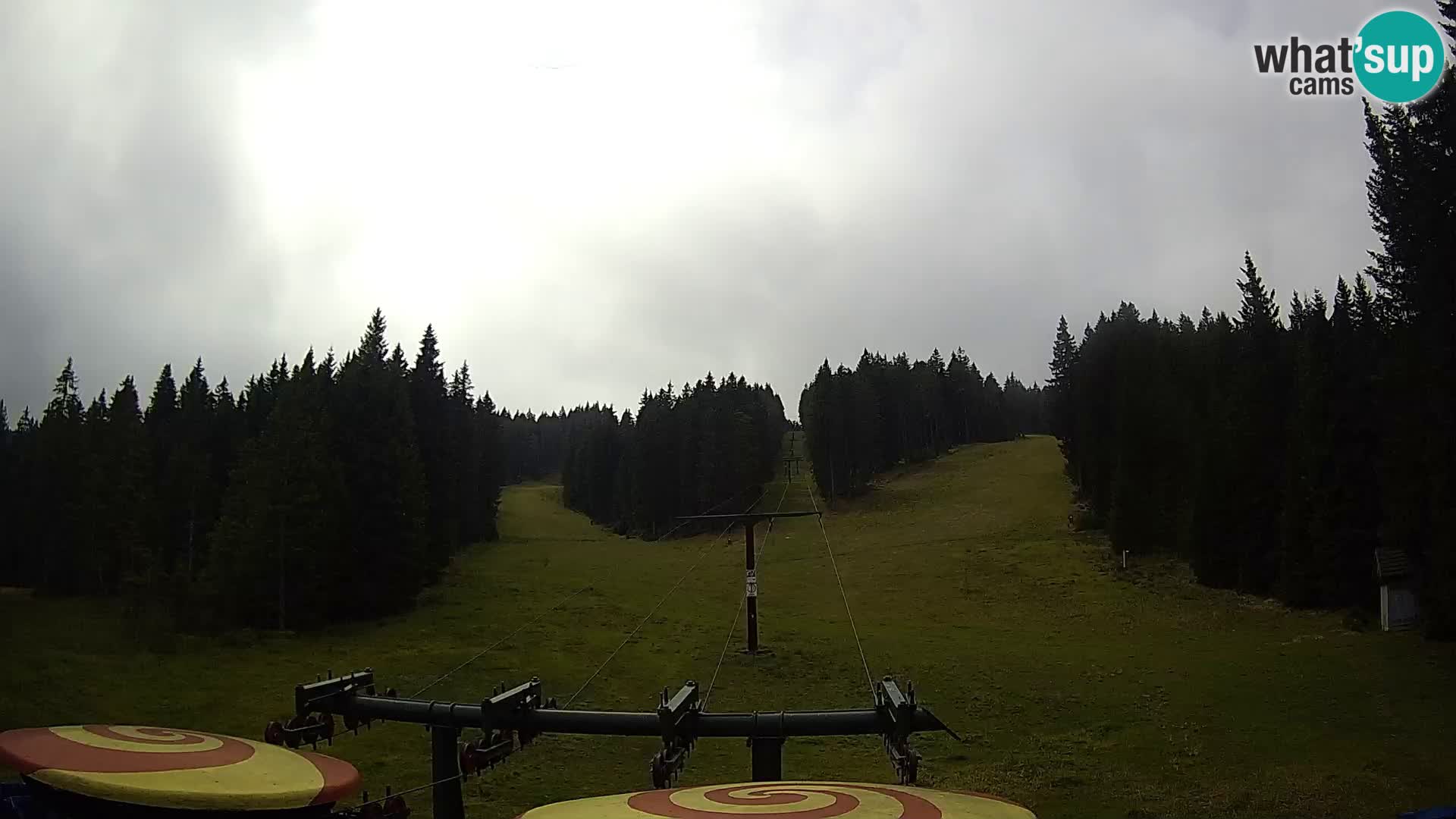Skigebiet Rogla Webcam Ostruščica Piste 1 und 2