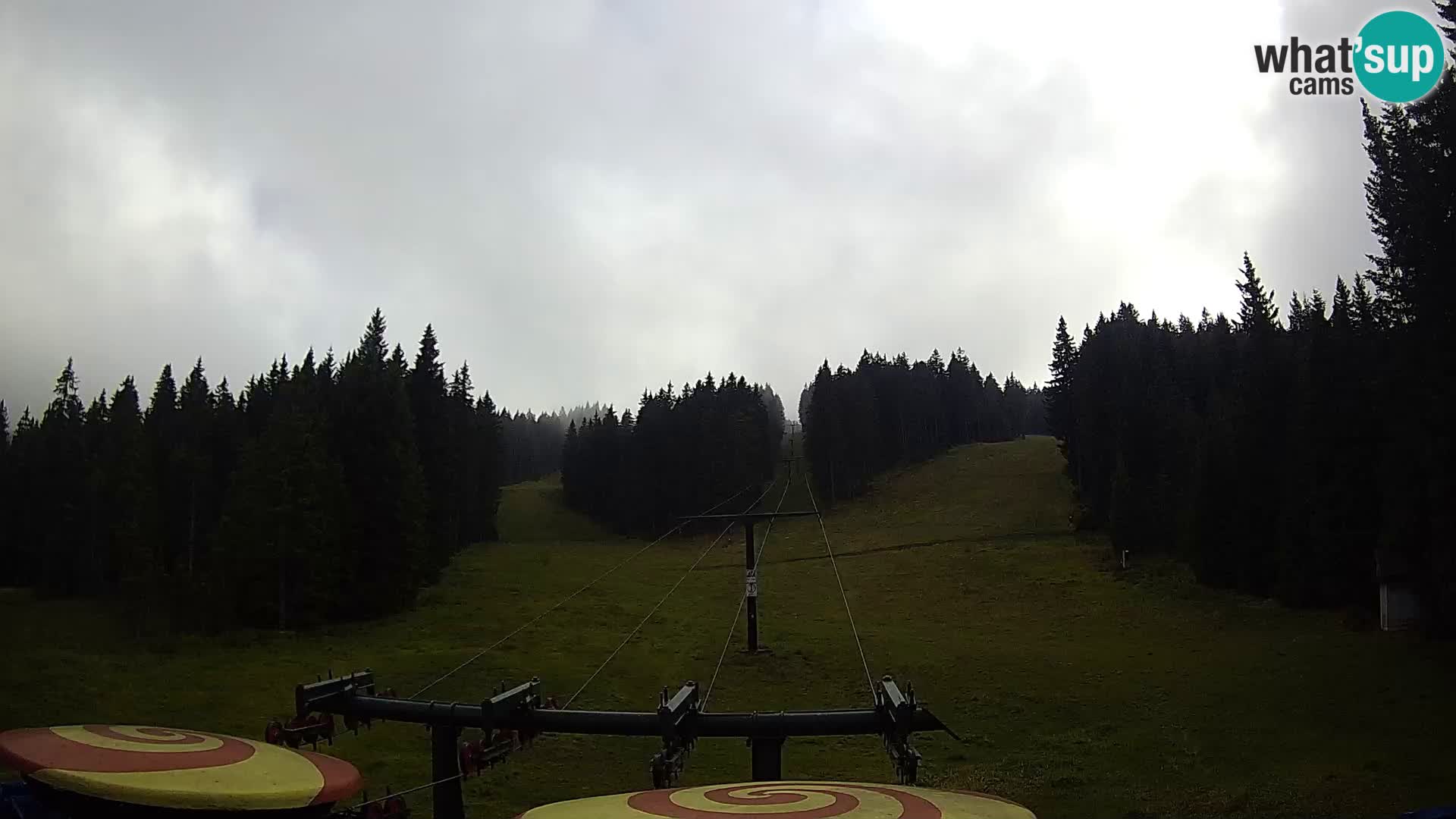 Skigebiet Rogla Webcam Ostruščica Piste 1 und 2