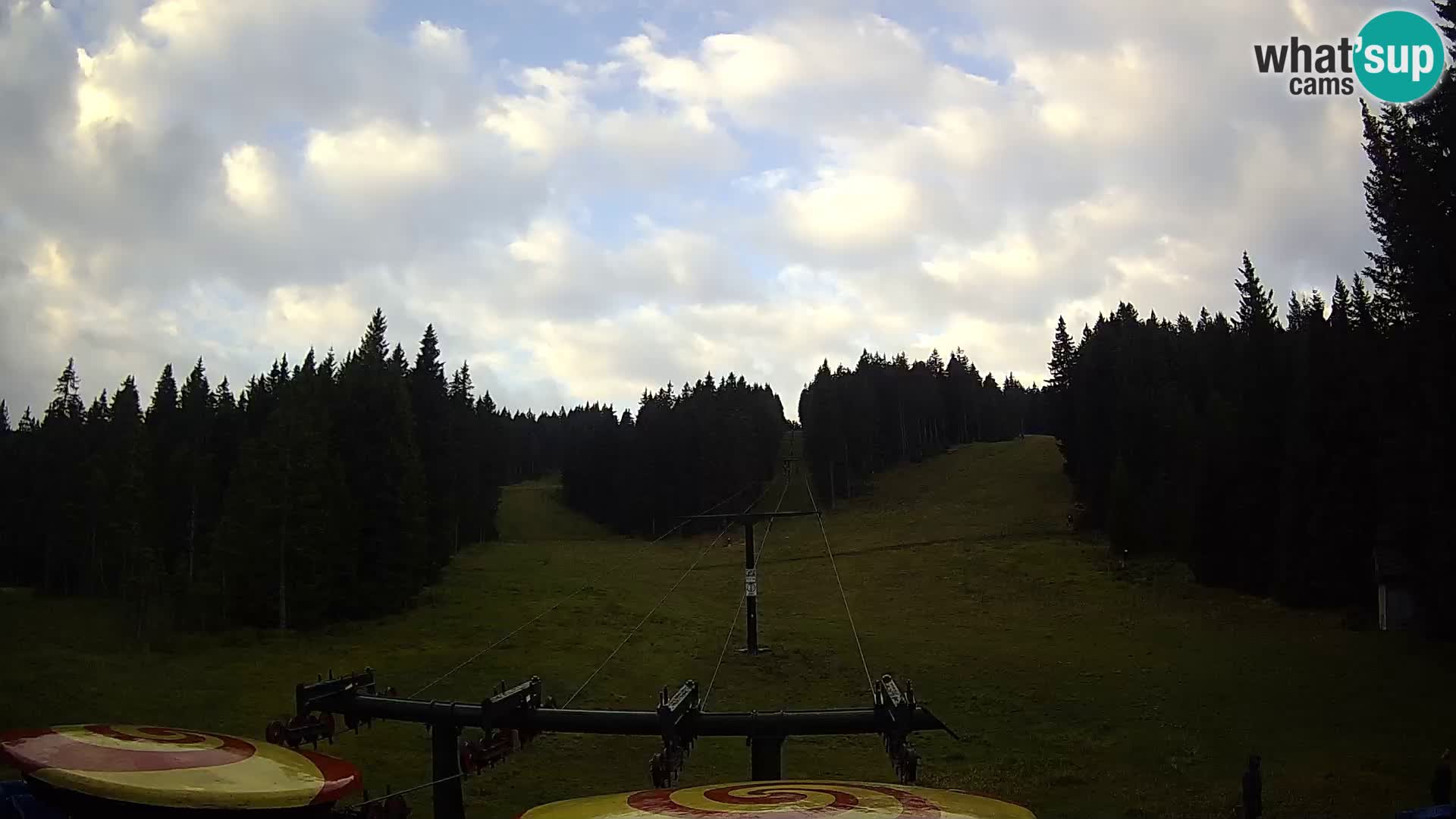 Skijalište Rogla web kamera Ostruščica proga 1 in 2