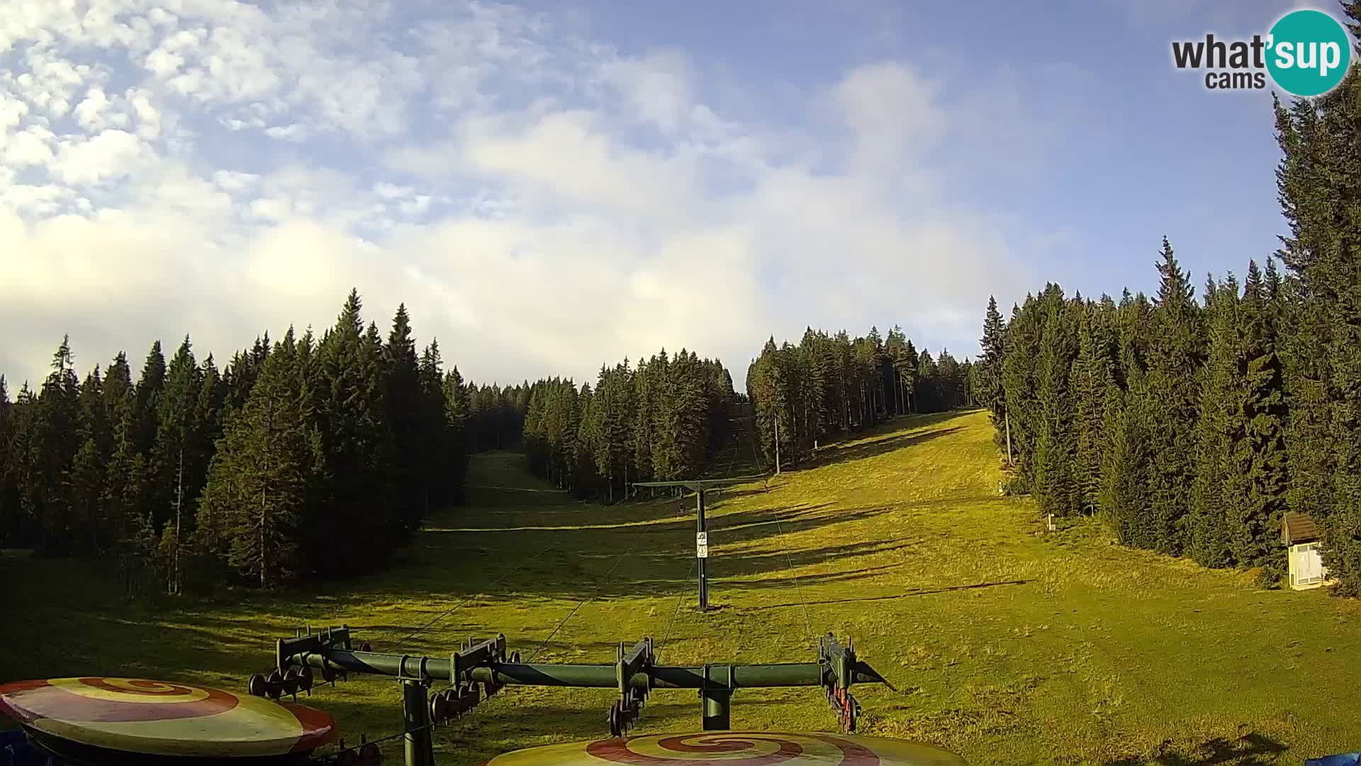 Skijalište Rogla web kamera Ostruščica proga 1 in 2