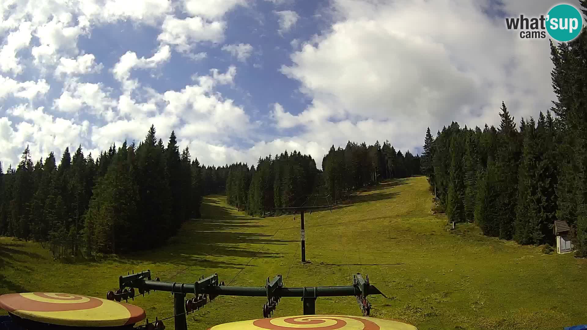 Comprensorio sciistico Rogla Webcam live Ostruščica piste 1 e 2