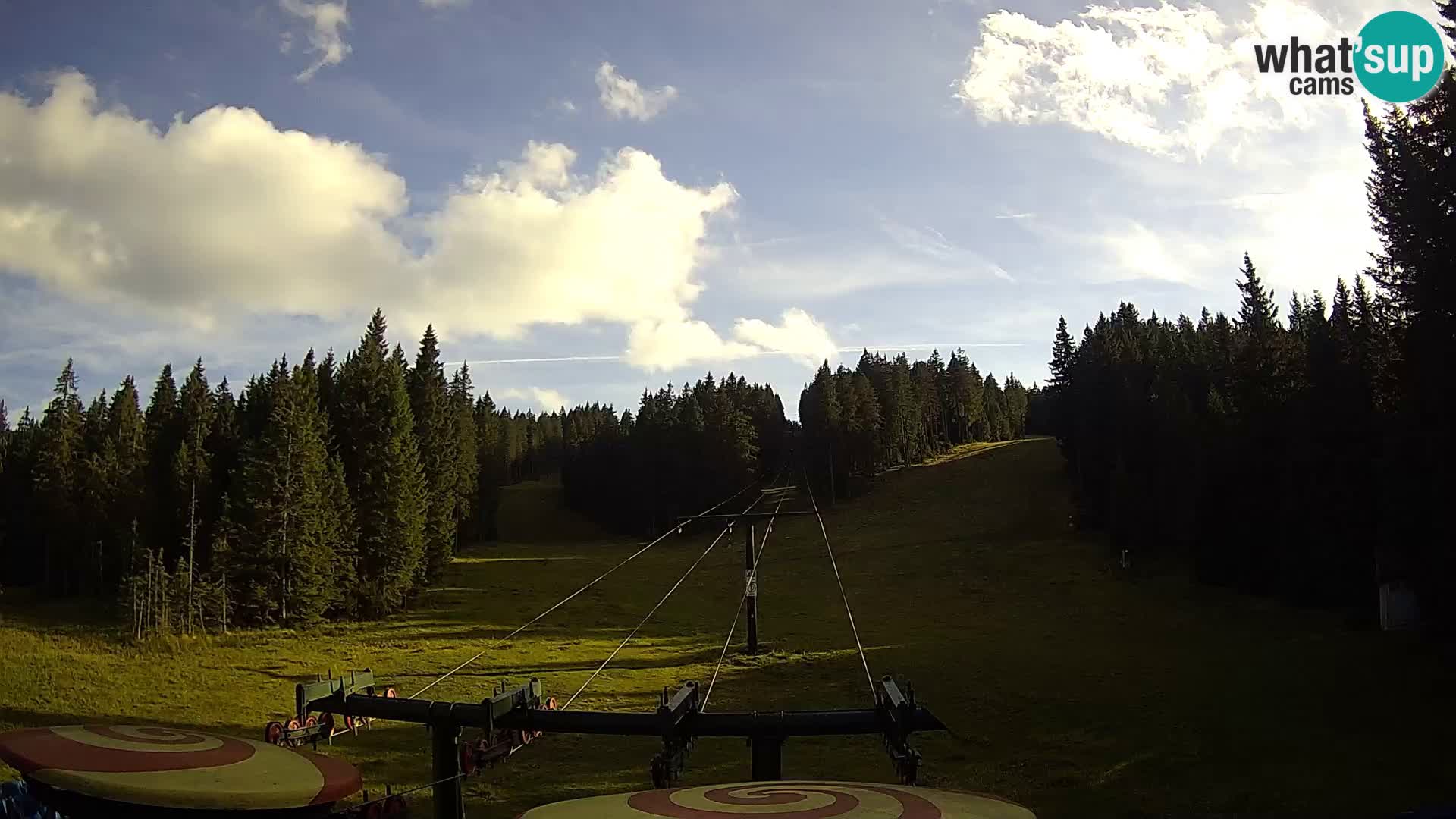 Station de ski Rogla Webcam Ostruščica pistes 1 et 2