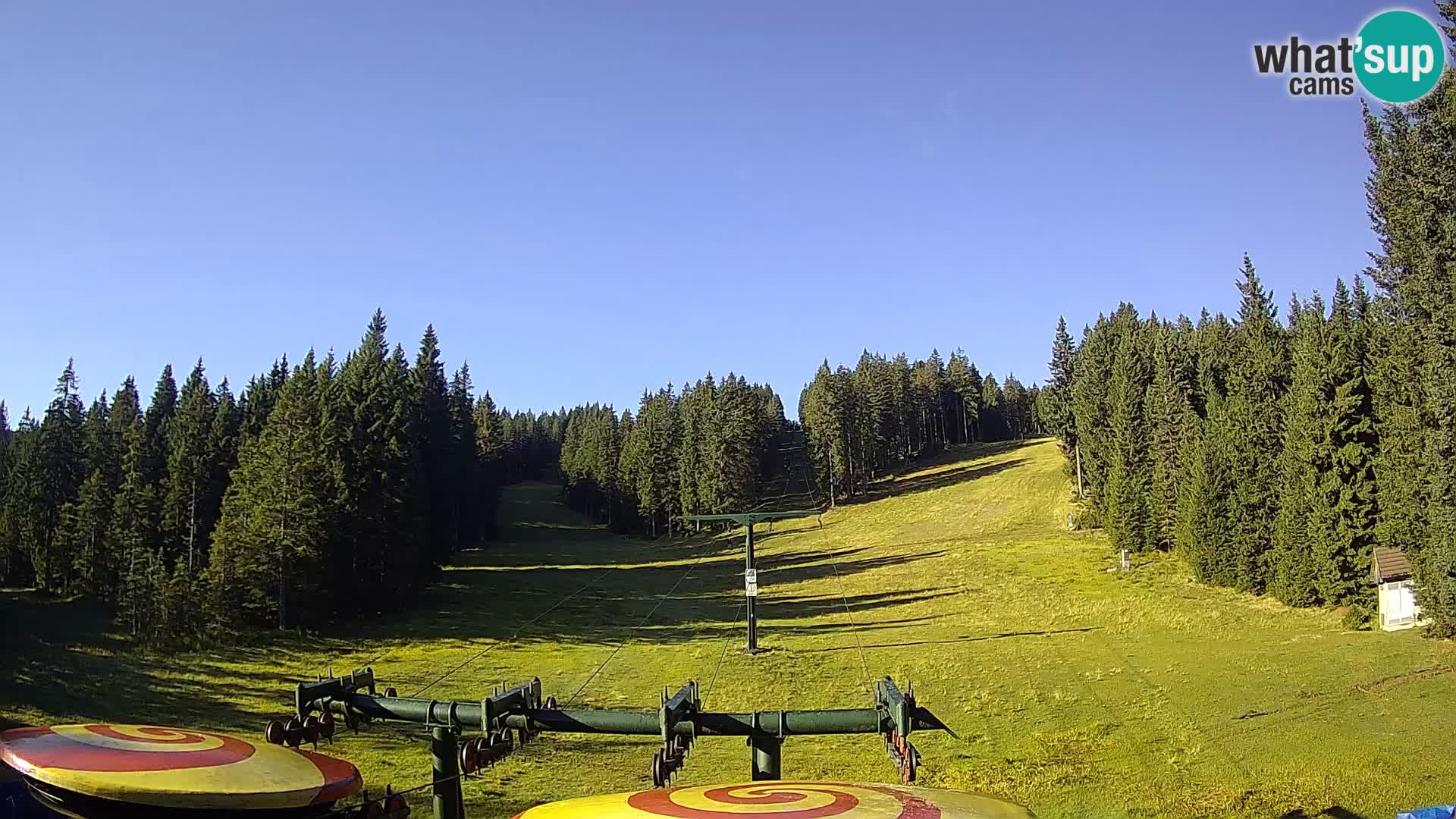 Estación de esquí Rogla Webcam Ostruščica pistas 1 y 2