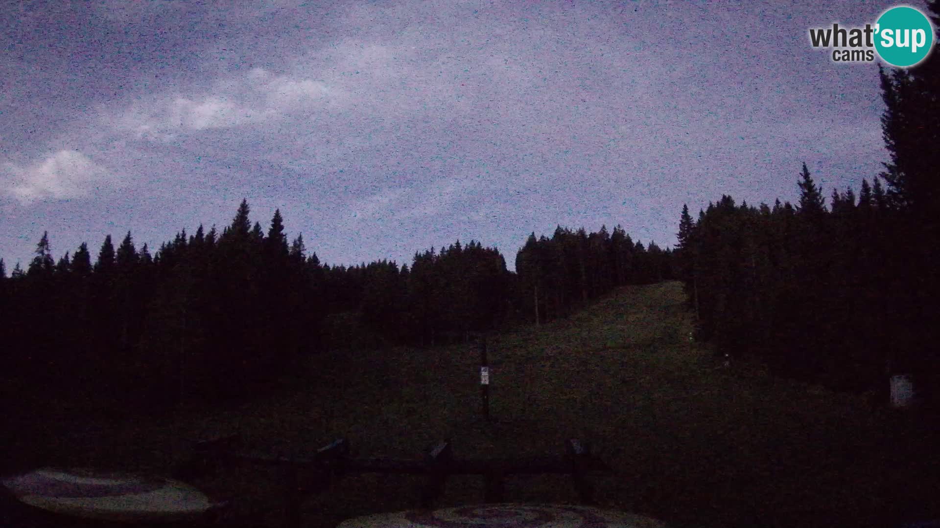 Skijalište Rogla web kamera Ostruščica proga 1 in 2