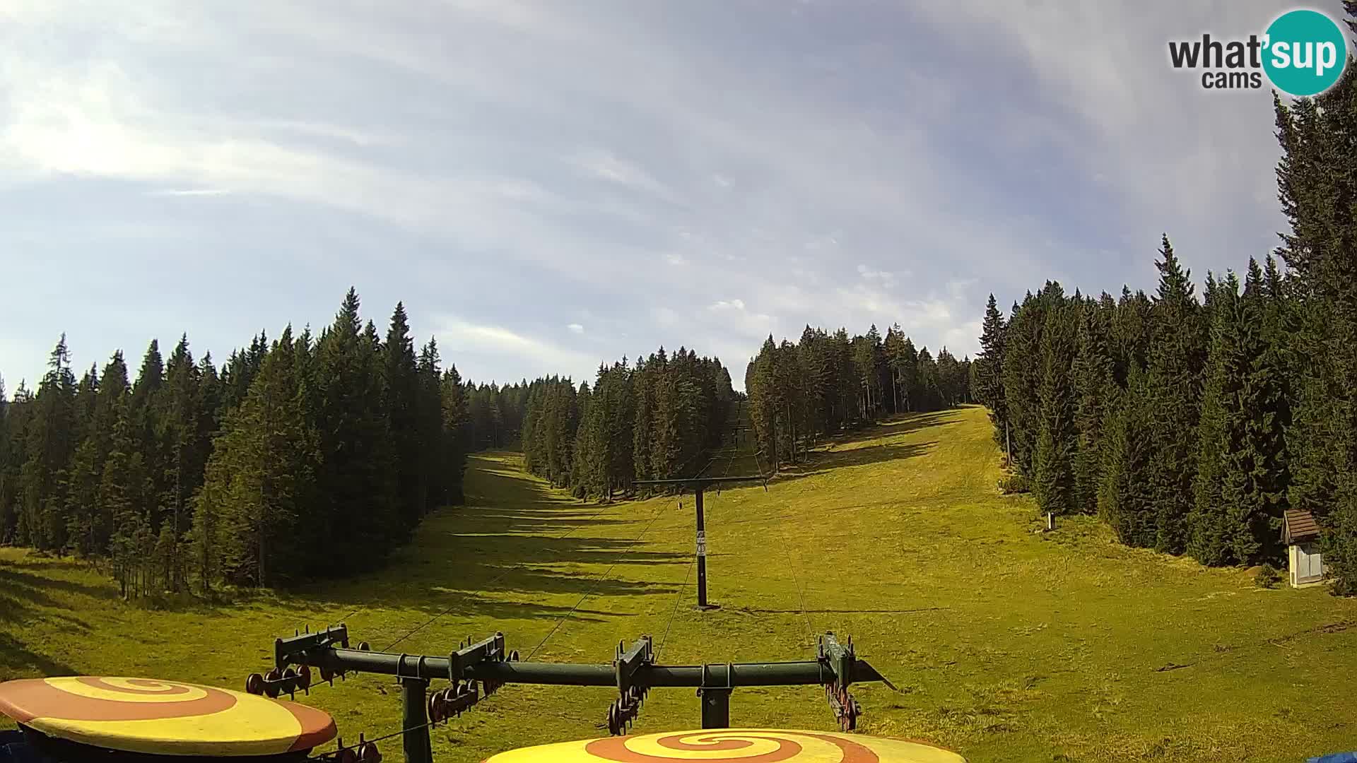 Skijalište Rogla web kamera Ostruščica proga 1 in 2