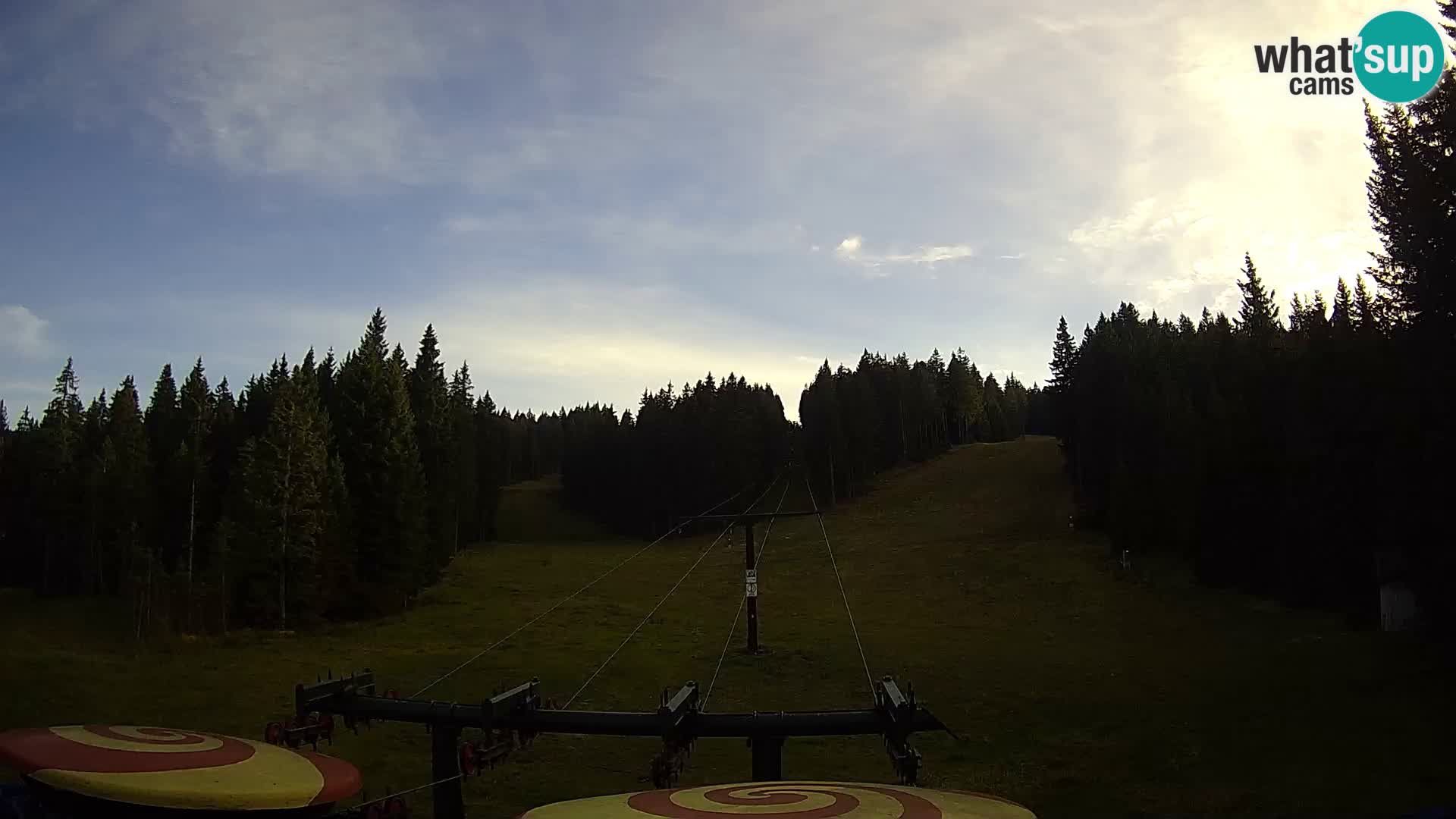 Estación de esquí Rogla Webcam Ostruščica pistas 1 y 2