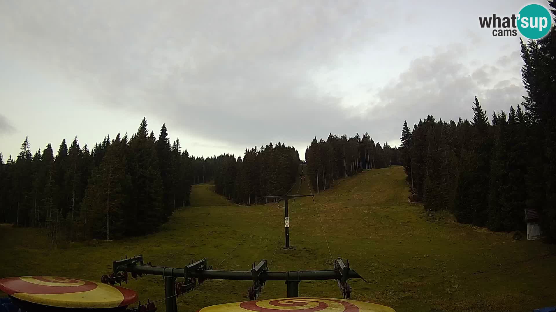 Comprensorio sciistico Rogla Webcam live Ostruščica piste 1 e 2