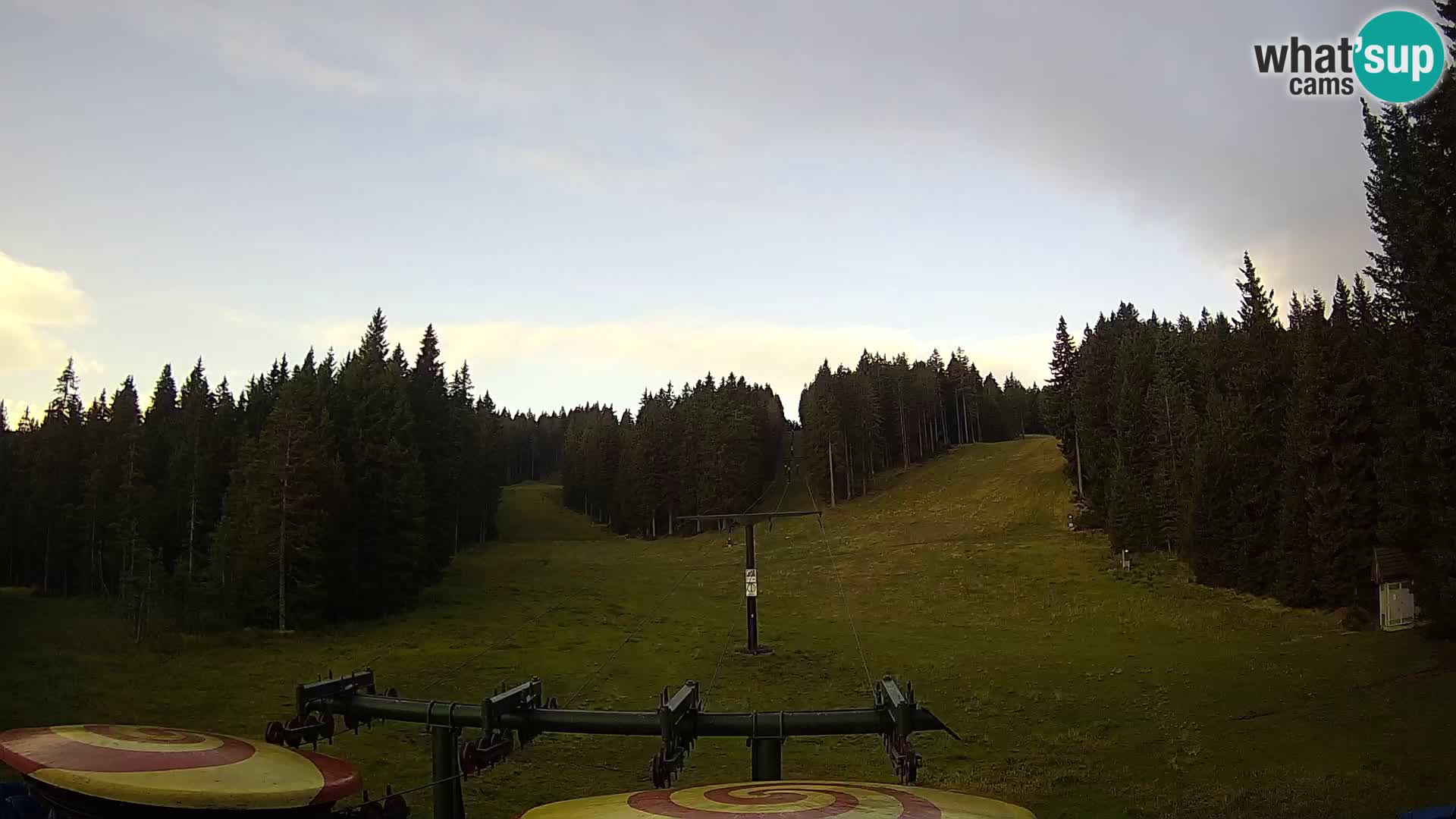 Comprensorio sciistico Rogla Webcam live Ostruščica piste 1 e 2