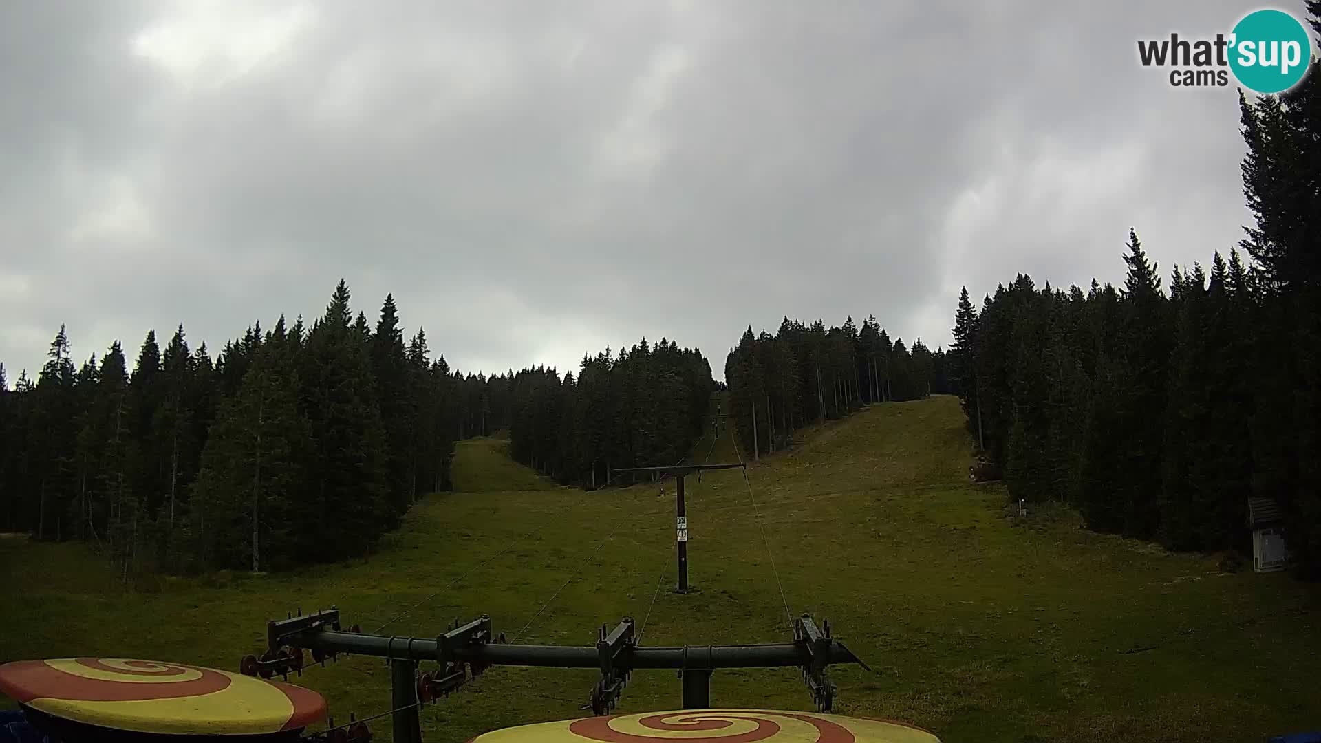 Skigebiet Rogla Webcam Ostruščica Piste 1 und 2