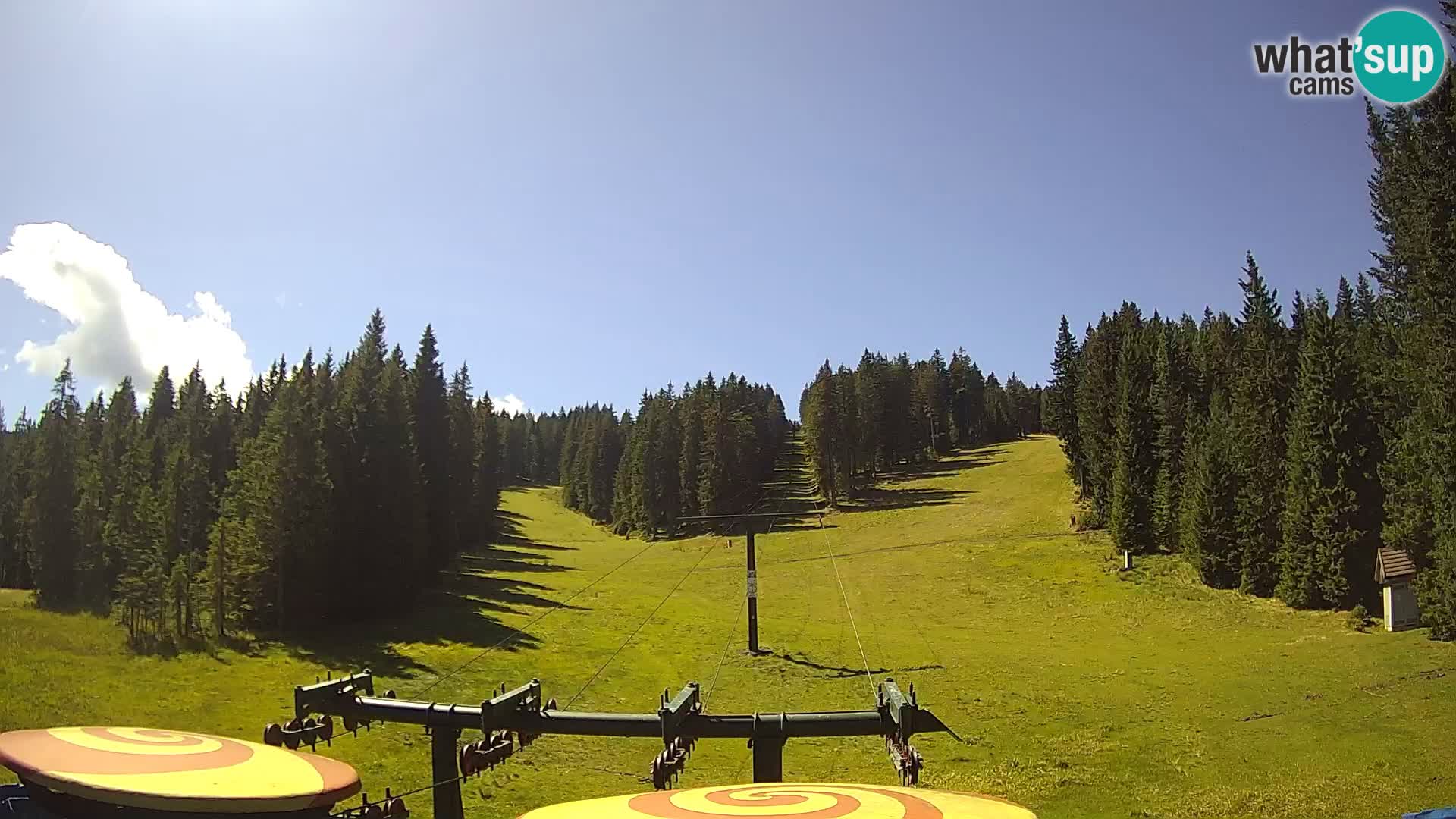 Skigebiet Rogla Webcam Ostruščica Piste 1 und 2