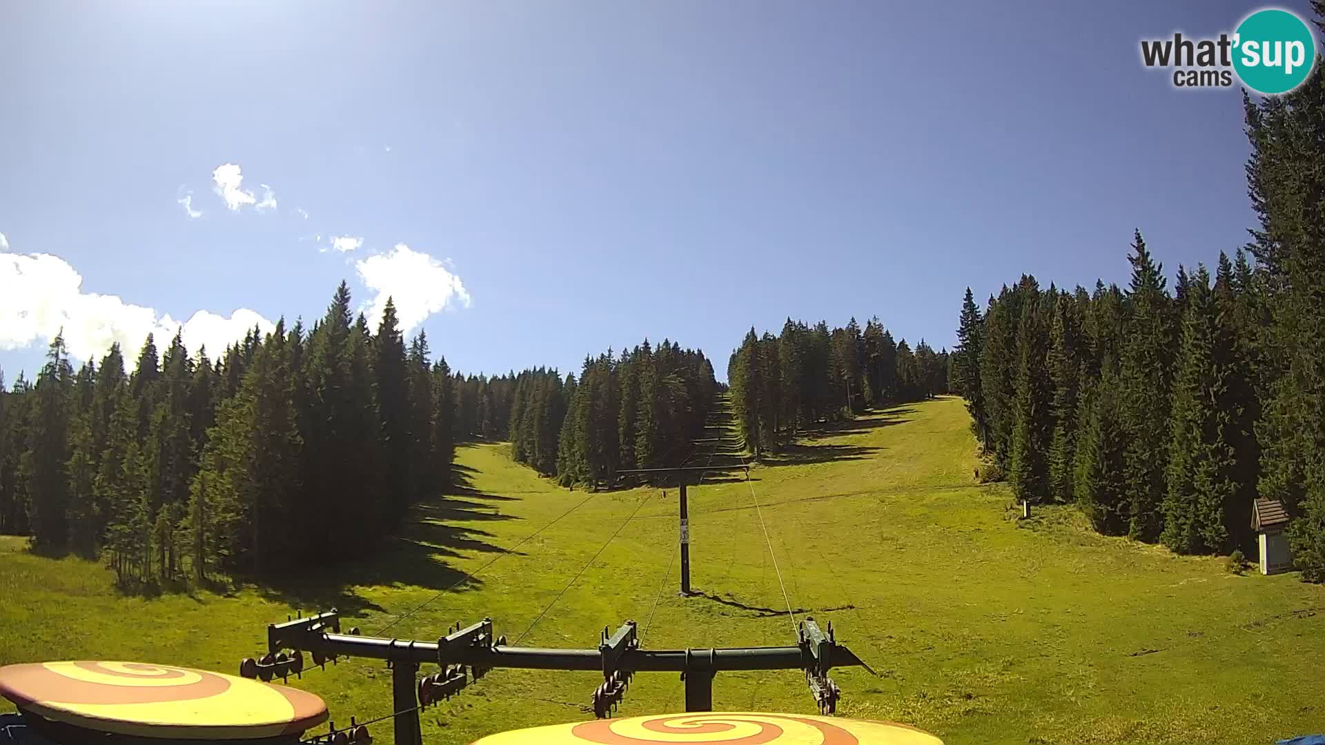 Comprensorio sciistico Rogla Webcam live Ostruščica piste 1 e 2