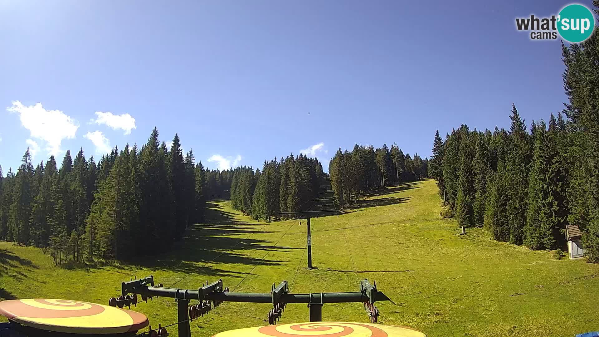 Skijalište Rogla web kamera Ostruščica proga 1 in 2