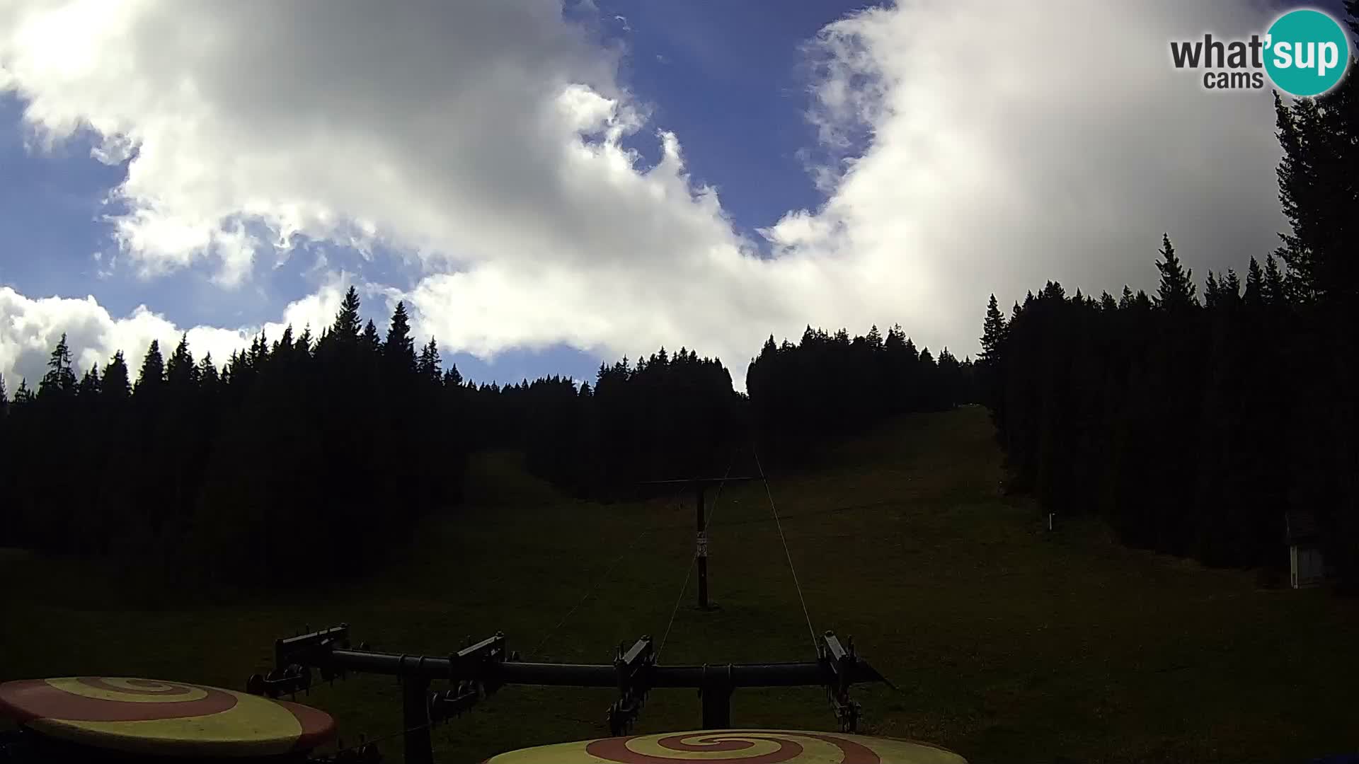 Skigebiet Rogla Webcam Ostruščica Piste 1 und 2