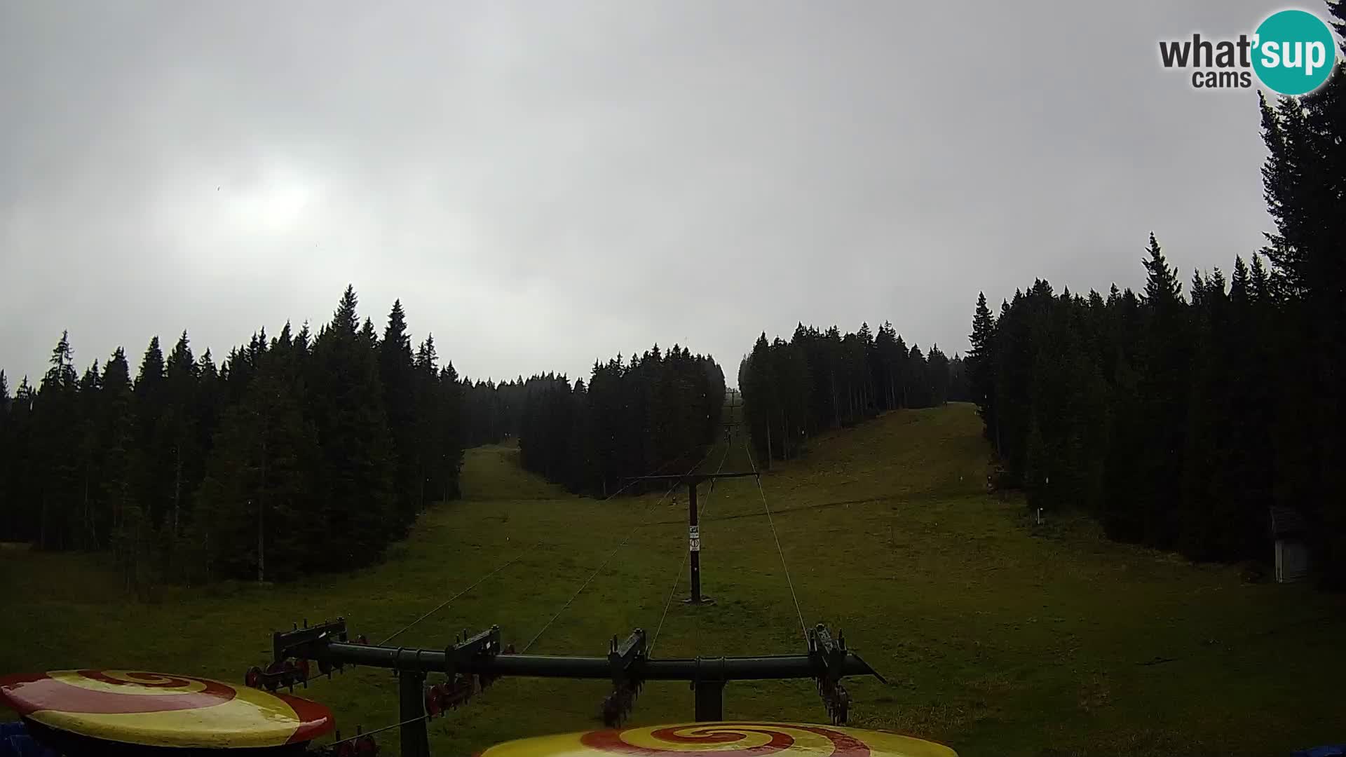 Skijalište Rogla web kamera Ostruščica proga 1 in 2