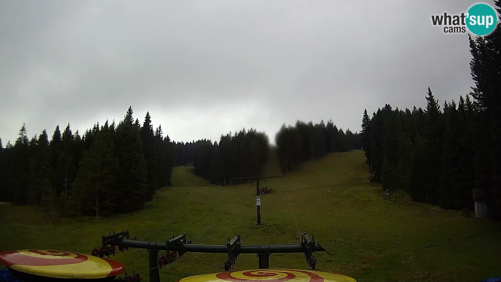 Comprensorio sciistico Rogla Webcam live Ostruščica piste 1 e 2