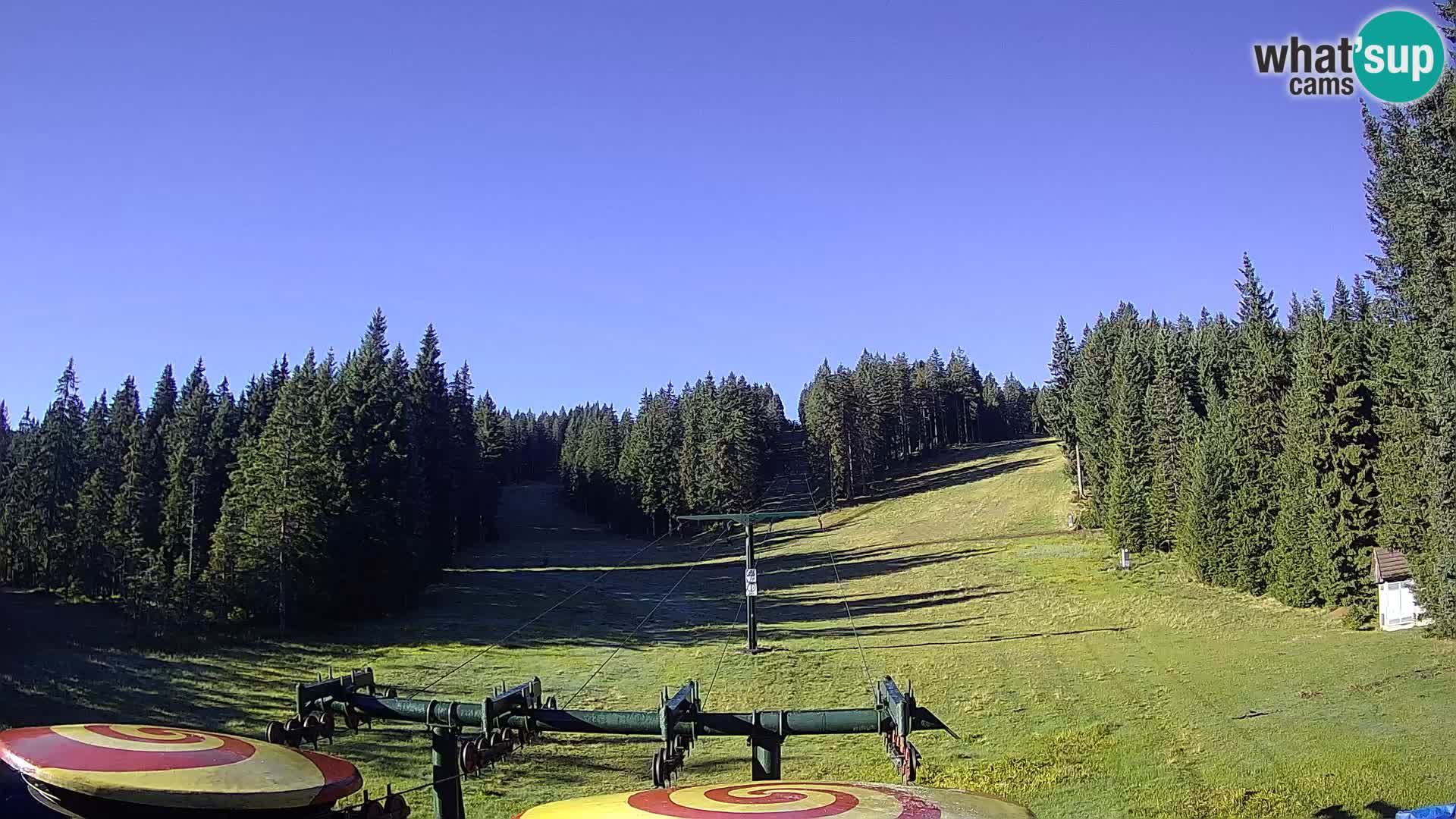 Skigebiet Rogla Webcam Ostruščica Piste 1 und 2