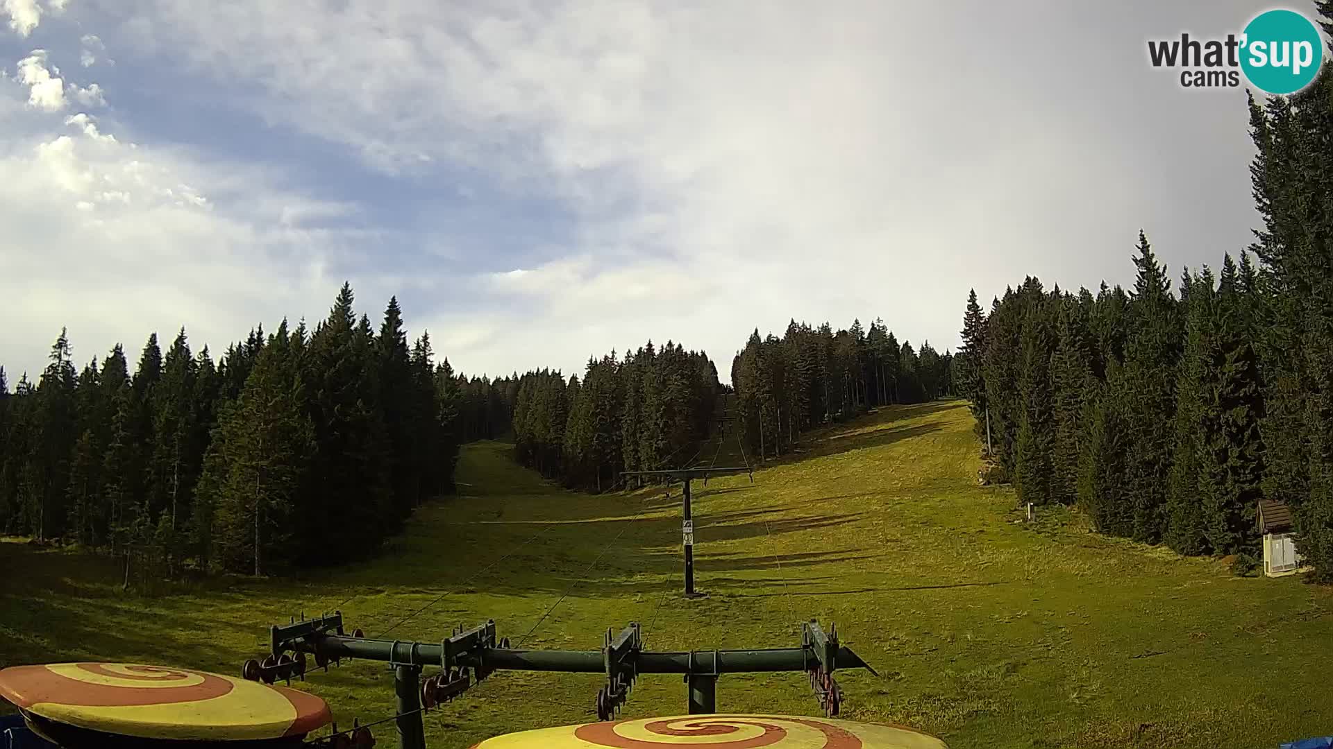 Comprensorio sciistico Rogla Webcam live Ostruščica piste 1 e 2