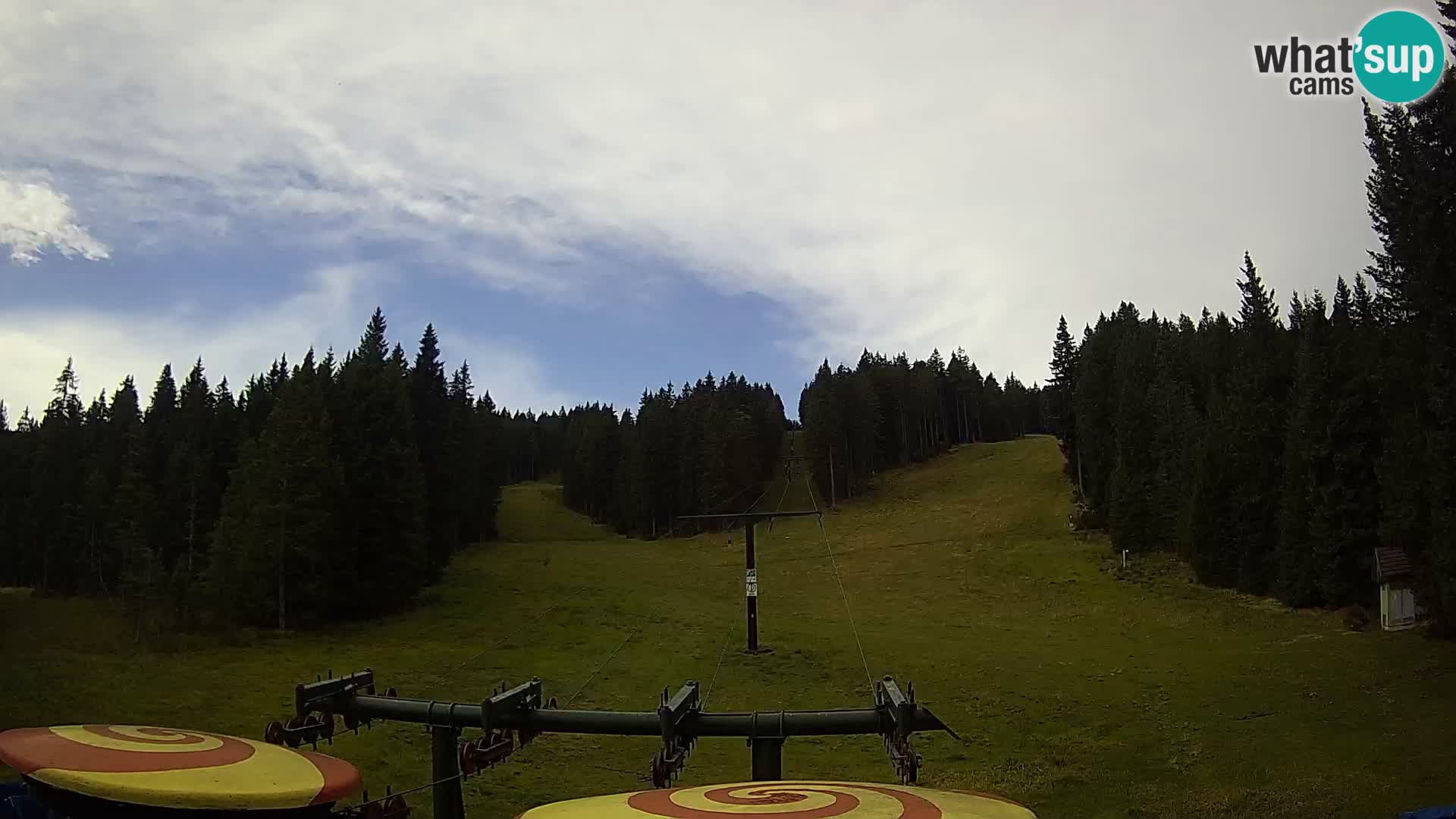 Comprensorio sciistico Rogla Webcam live Ostruščica piste 1 e 2