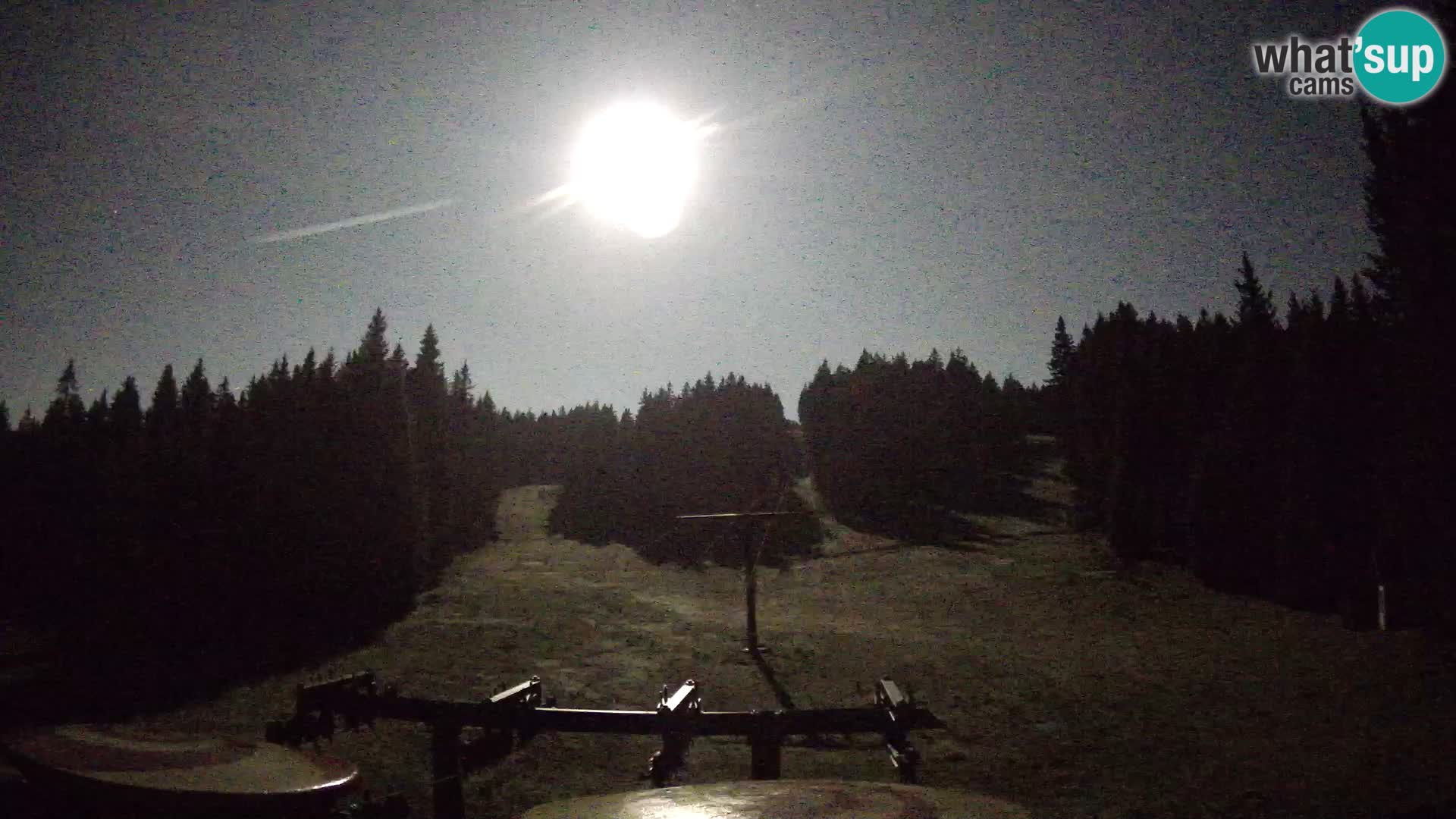 Skijalište Rogla web kamera Ostruščica proga 1 in 2