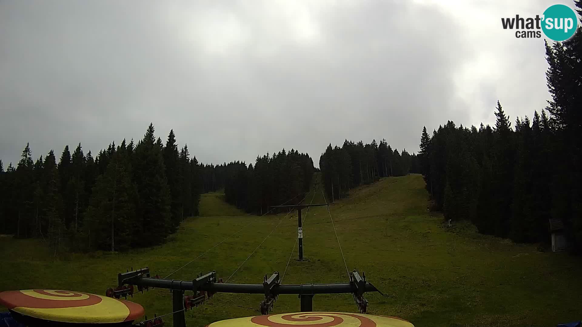 Skijalište Rogla web kamera Ostruščica proga 1 in 2