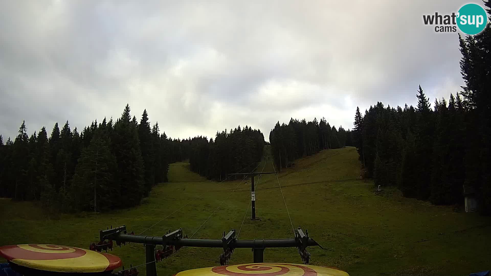 Comprensorio sciistico Rogla Webcam live Ostruščica piste 1 e 2