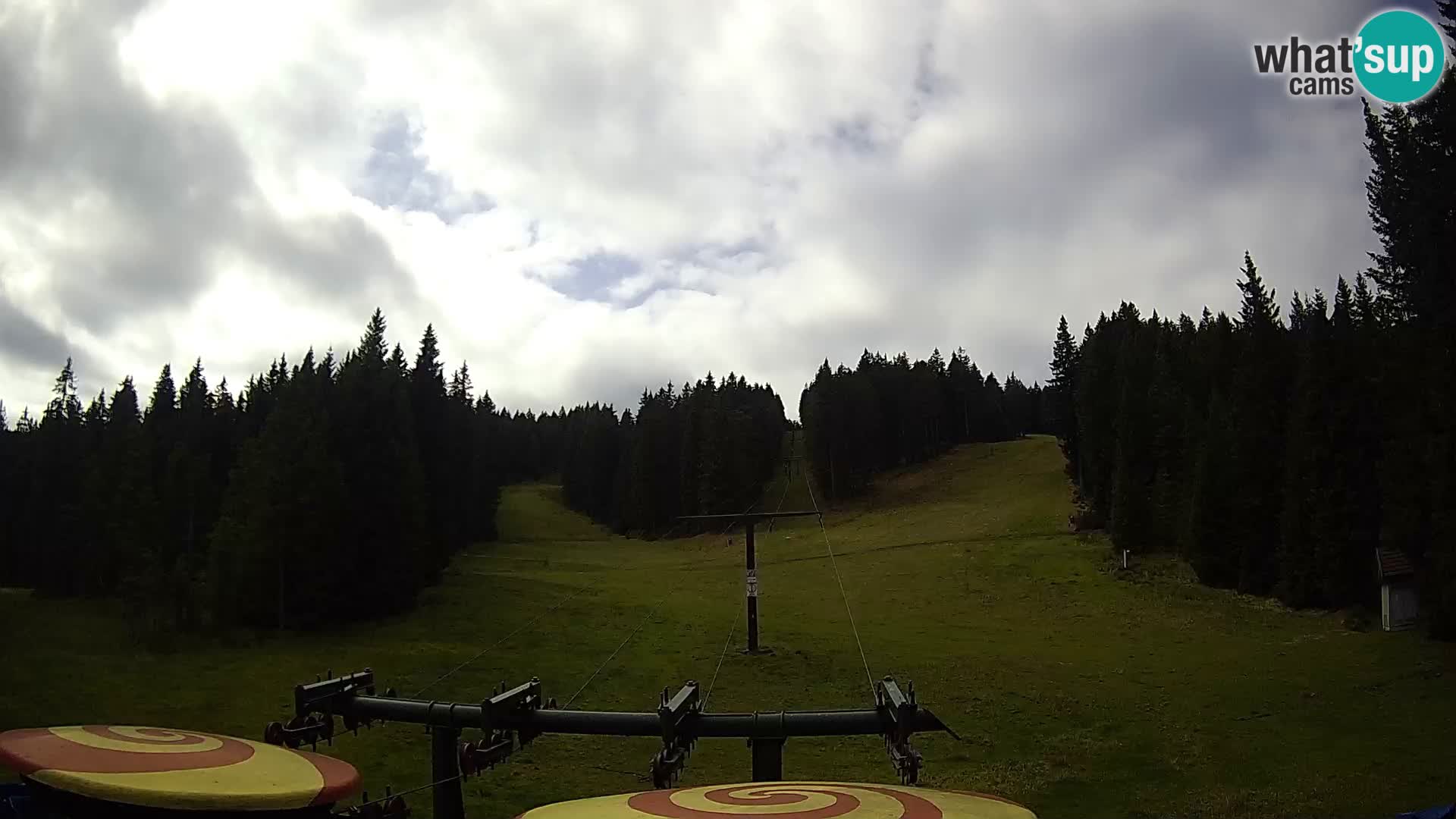 Comprensorio sciistico Rogla Webcam live Ostruščica piste 1 e 2