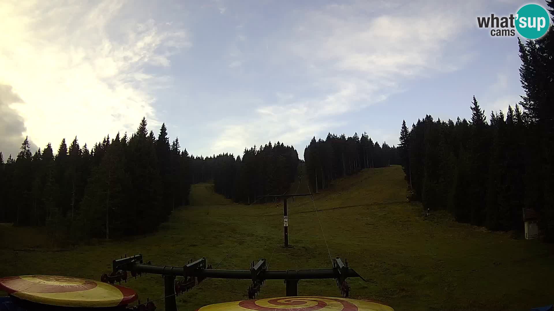 Estación de esquí Rogla Webcam Ostruščica pistas 1 y 2
