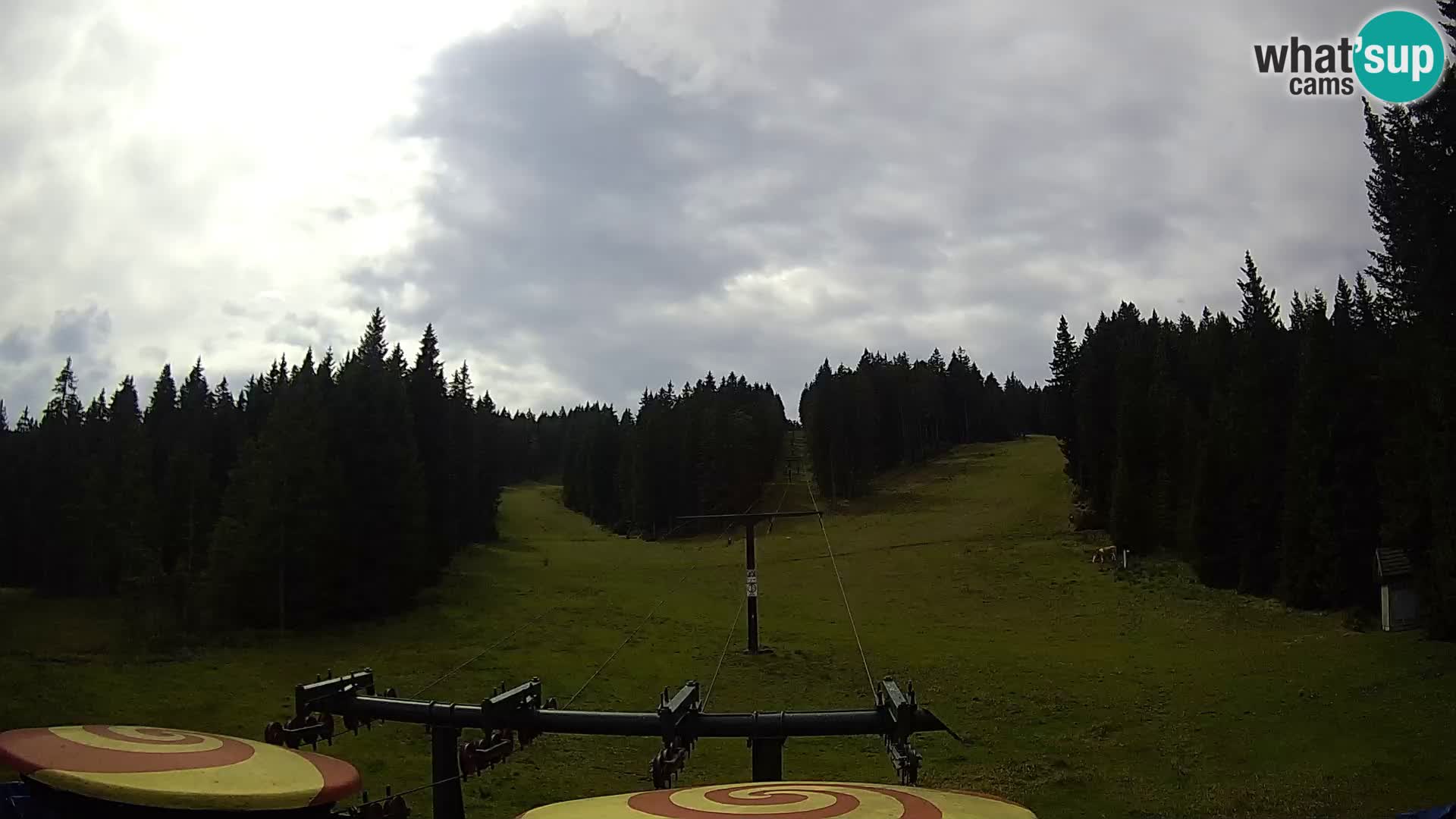 Comprensorio sciistico Rogla Webcam live Ostruščica piste 1 e 2