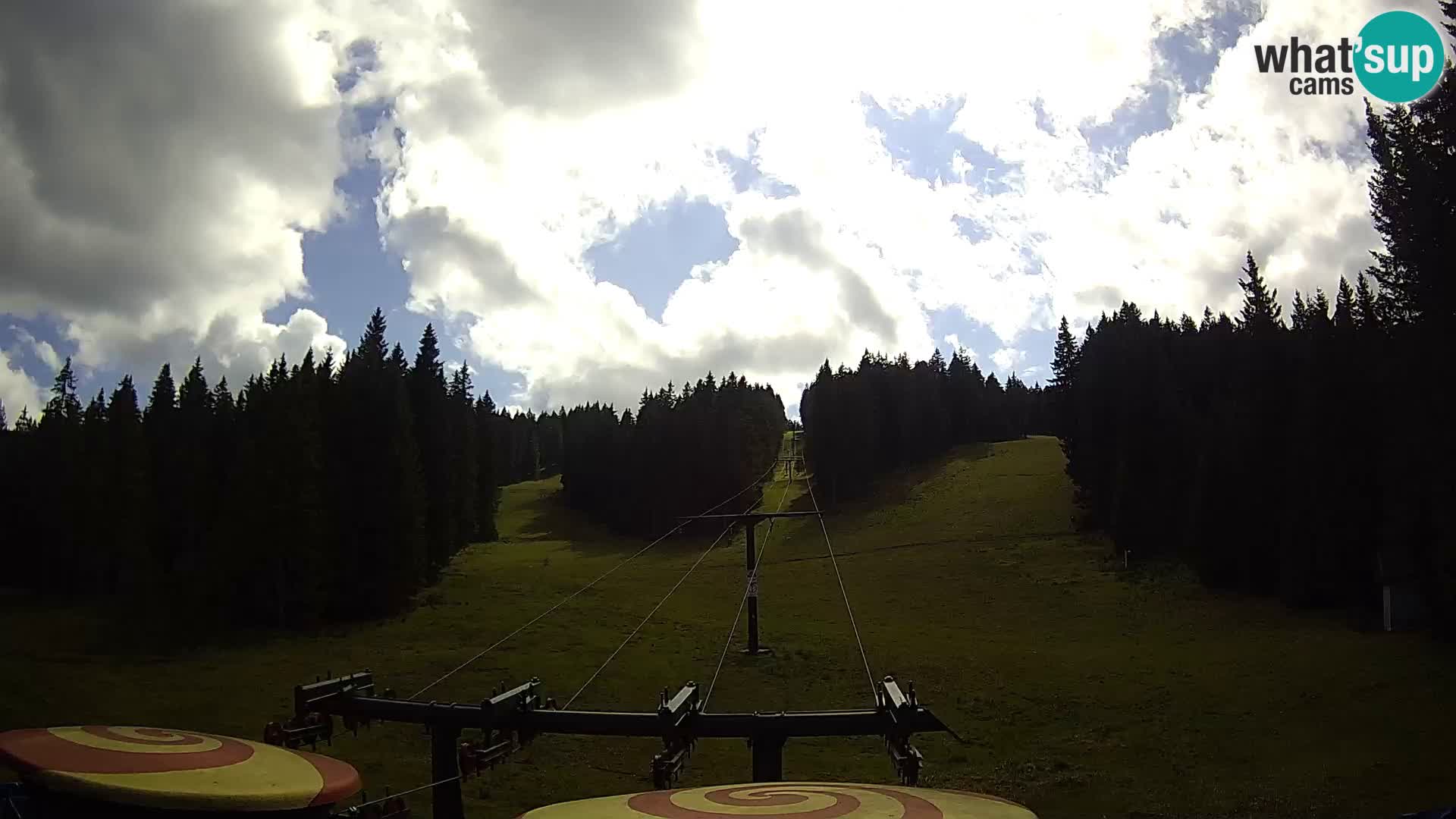Station de ski Rogla Webcam Ostruščica pistes 1 et 2
