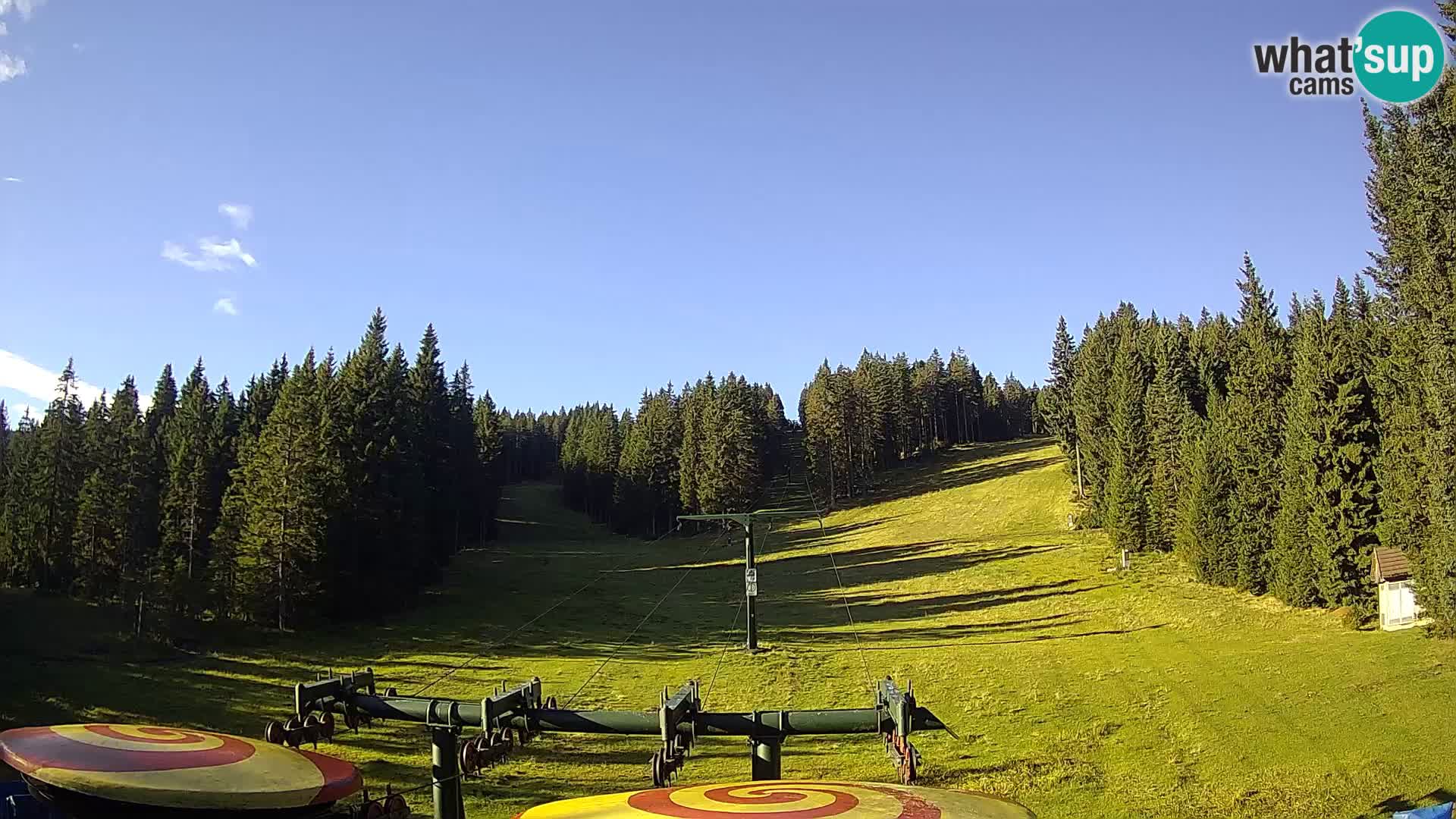 Station de ski Rogla Webcam Ostruščica pistes 1 et 2