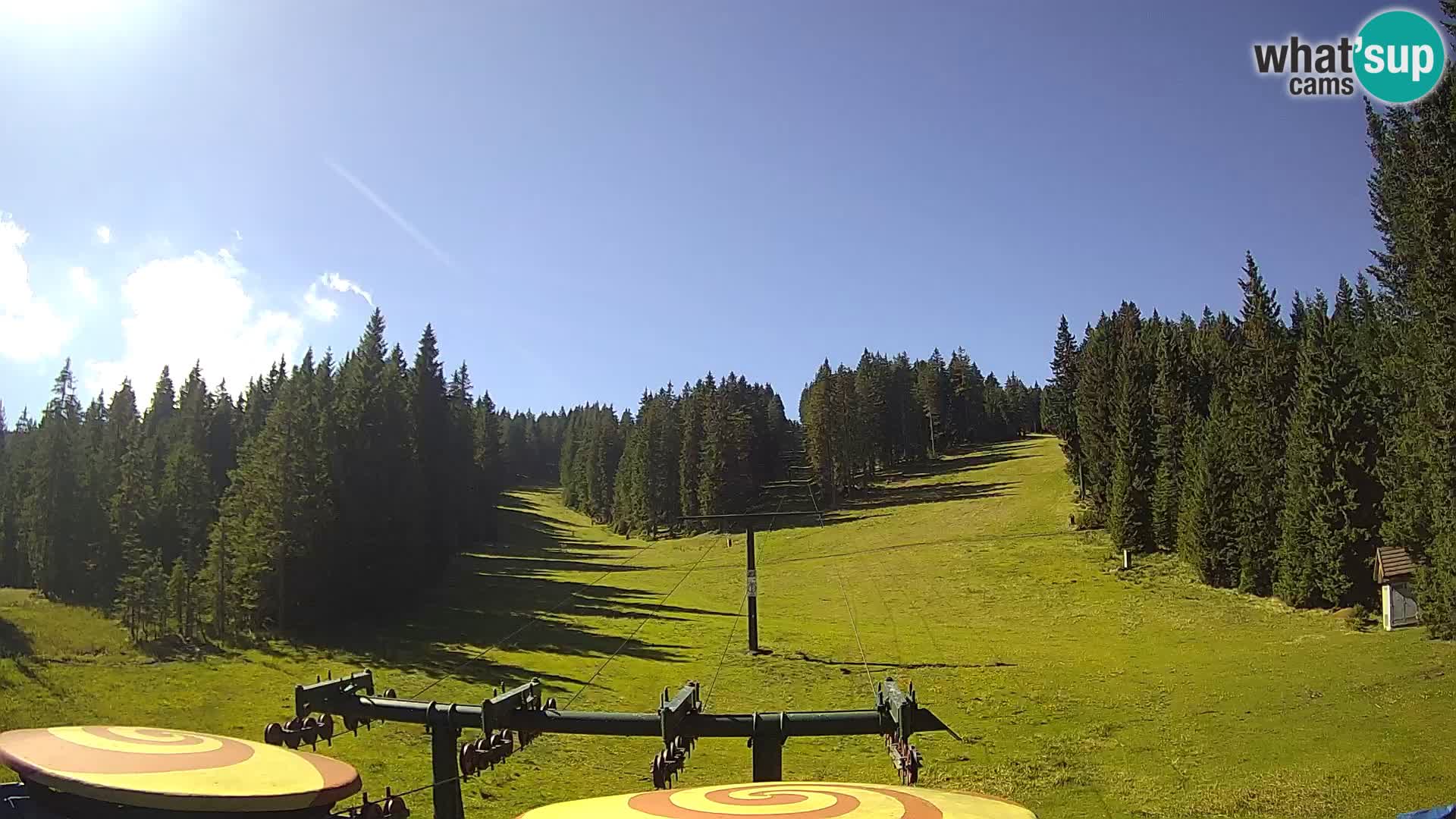 Comprensorio sciistico Rogla Webcam live Ostruščica piste 1 e 2