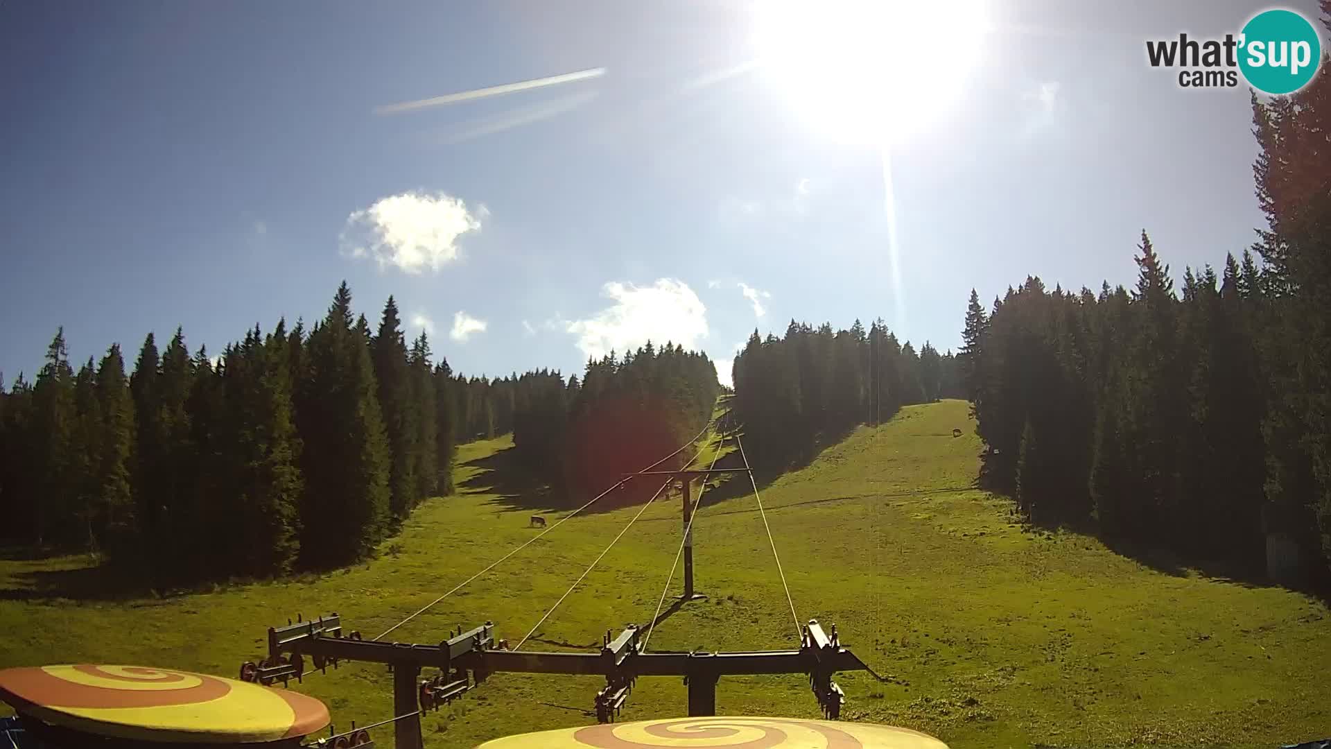 Skigebiet Rogla Webcam Ostruščica Piste 1 und 2