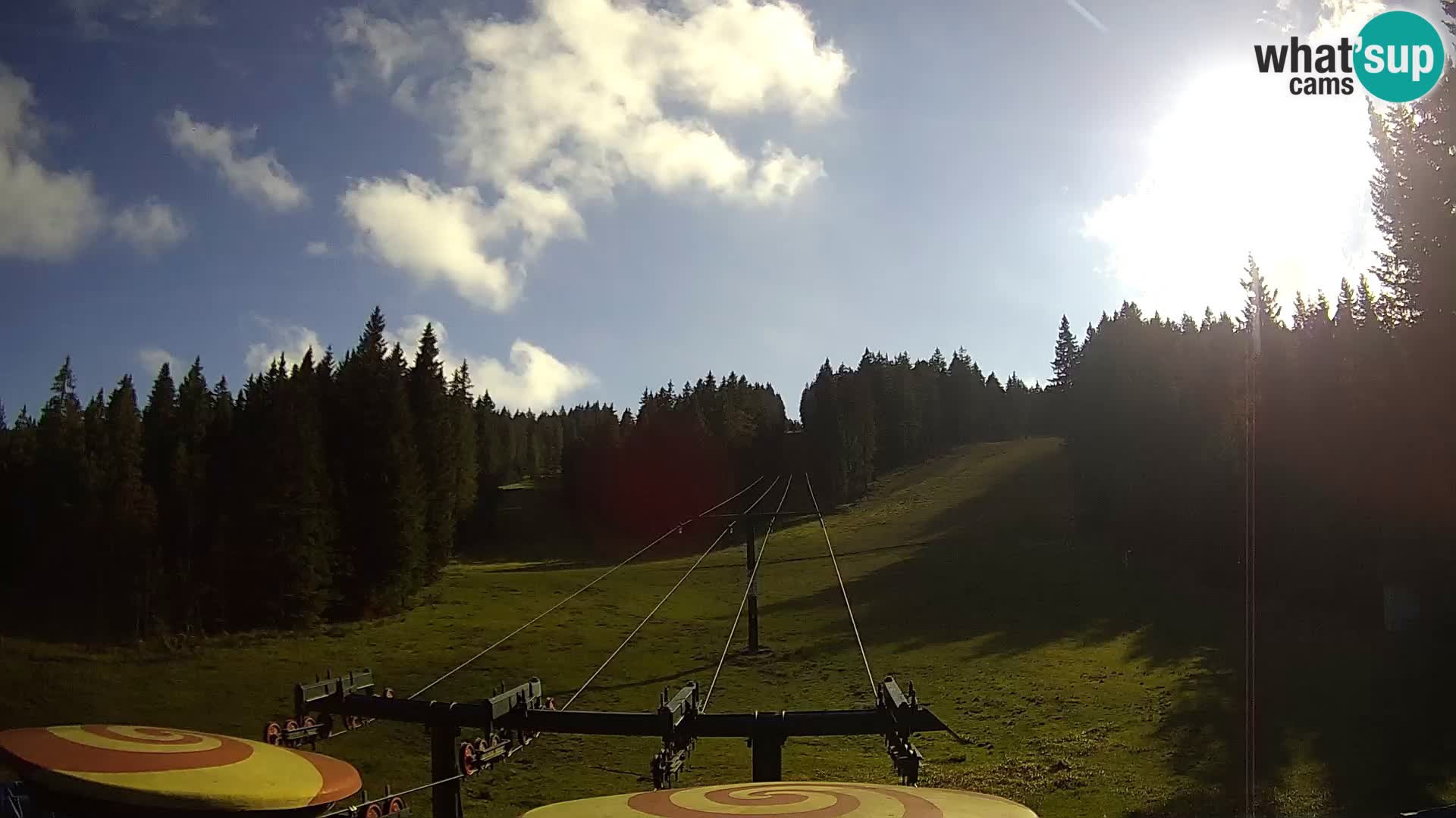 Skigebiet Rogla Webcam Ostruščica Piste 1 und 2