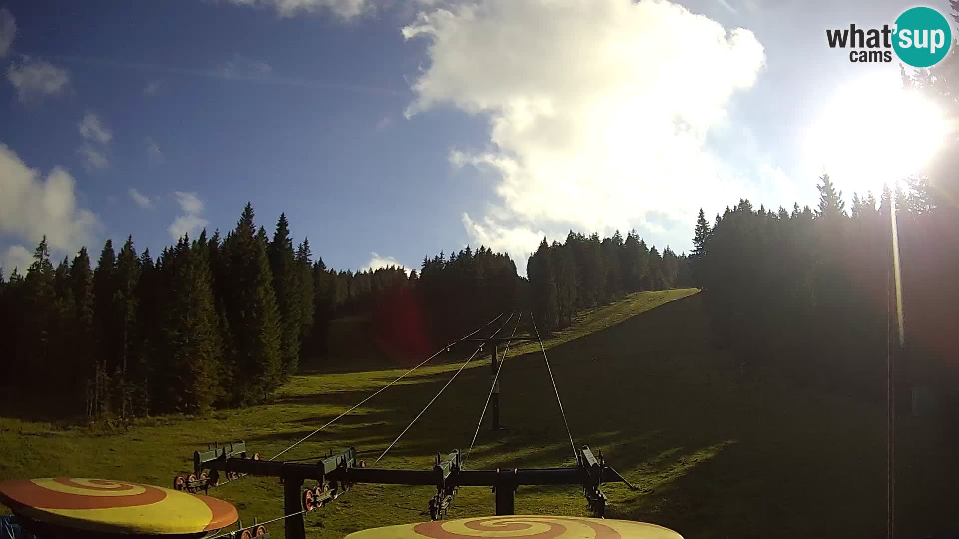 Estación de esquí Rogla Webcam Ostruščica pistas 1 y 2